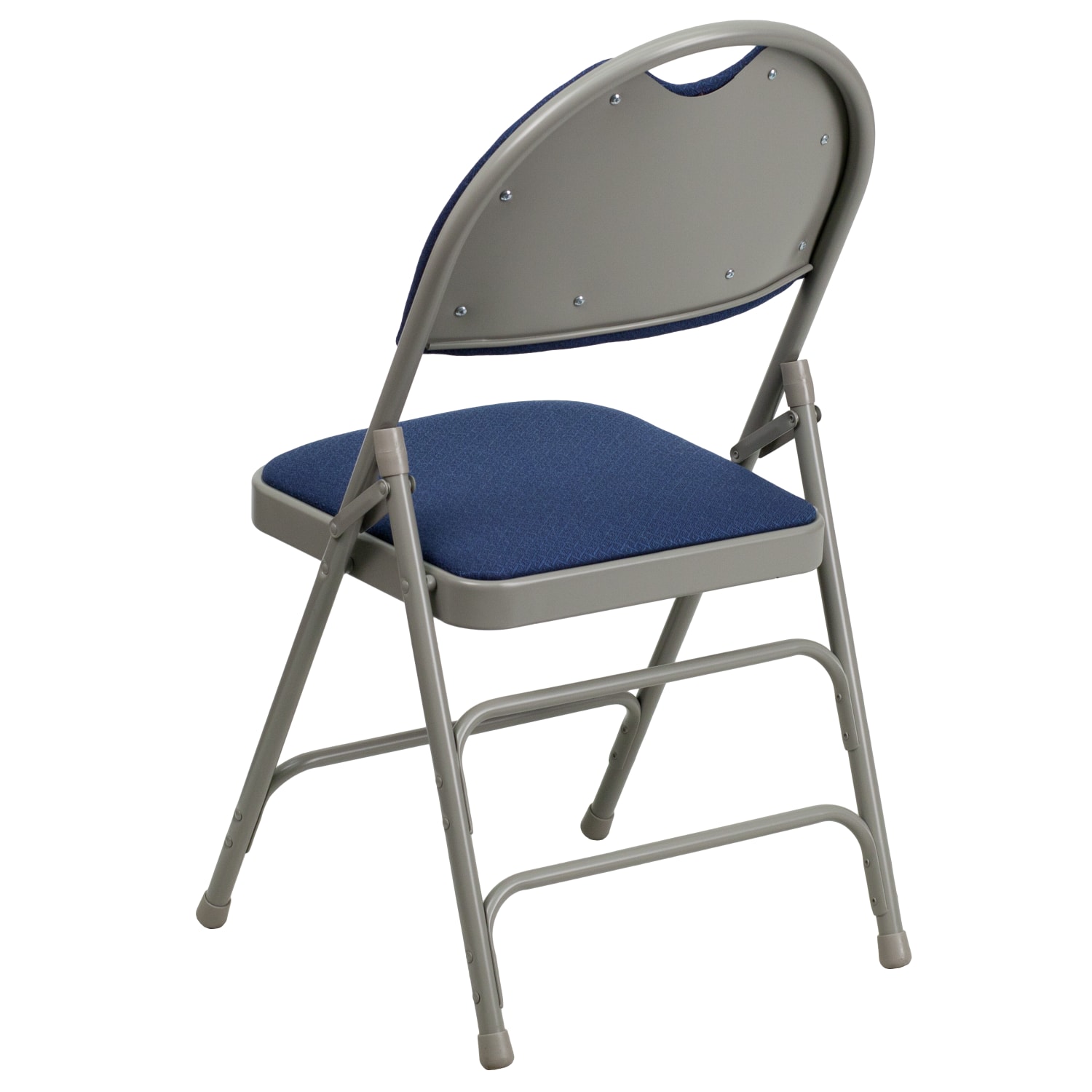 Flash Furniture HERCULES Series ExtraLarge UltraPremium TripleBraced MetalFabric Folding Chairs NavyGray Pack Of 2 Chairs 2HAMC705AF3NVY PopularChairscom Flash Furniture HERCULES Series Extra Large Ultra Premium Triple Braced MetalFabric Folding Chairs NavyGray Pack Of 2 Chairs 2HAMC705AF3NVY PopularChairscom