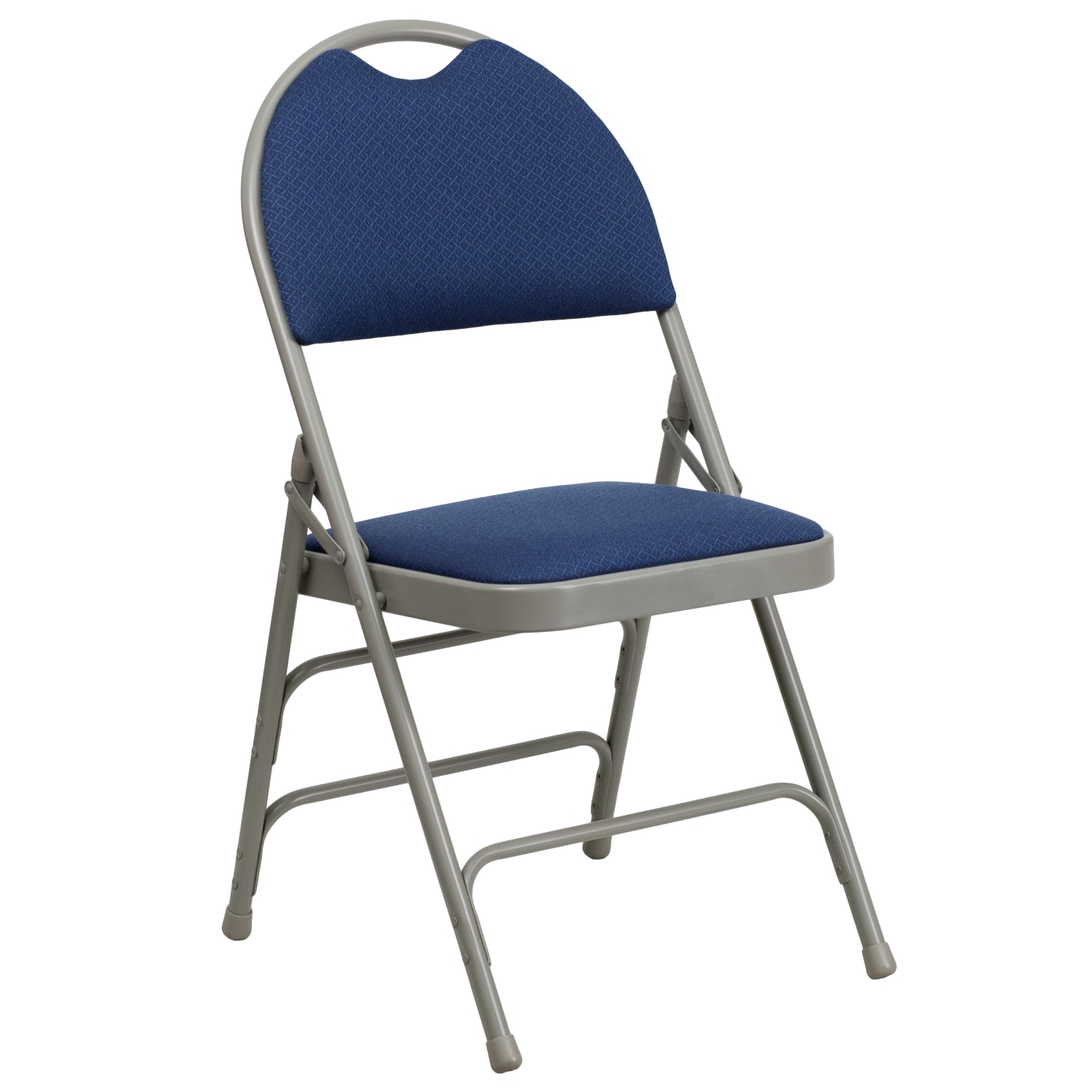 Flash Furniture HERCULES Series ExtraLarge UltraPremium TripleBraced MetalFabric Folding Chairs NavyGray Pack Of 2 Chairs 2HAMC705AF3NVY PopularChairscom Flash Furniture HERCULES Series Extra Large Ultra Premium Triple Braced MetalFabric Folding Chairs NavyGray Pack Of 2 Chairs 2HAMC705AF3NVY PopularChairscom