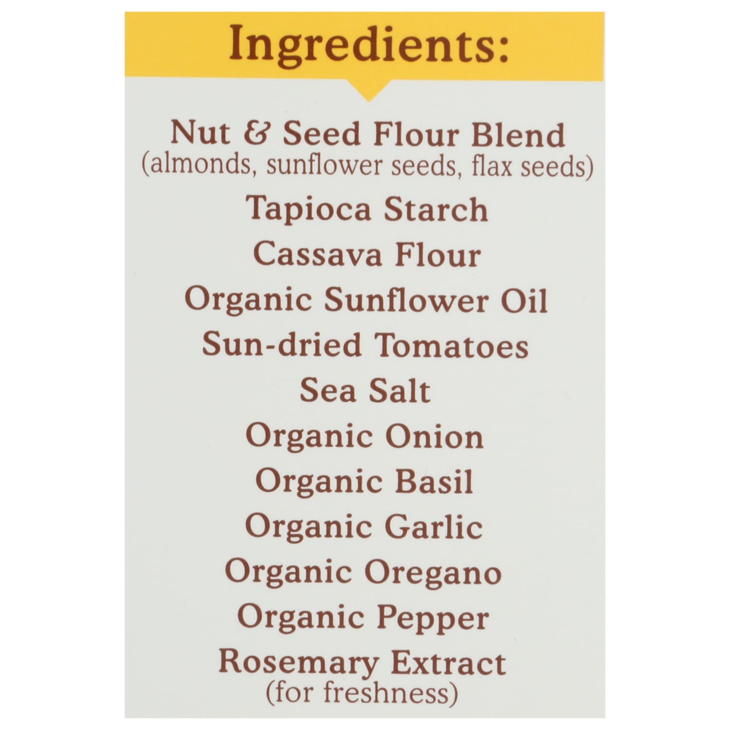 Simple Mills Almond Flour Crackers, Sun Dried Tomato and Basil, 4.25 Oz, Total Qty 6 - Image 5
