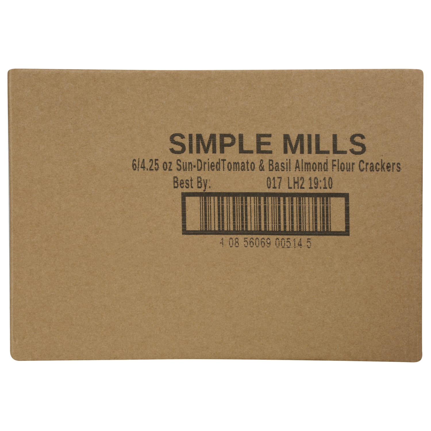 Simple Mills Almond Flour Crackers, Sun Dried Tomato and Basil, 4.25 Oz, Total Qty 6 - Image 6