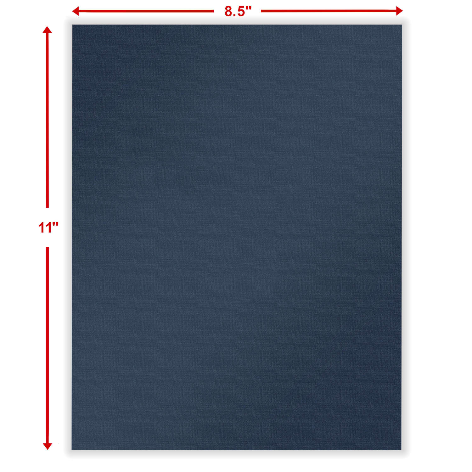 ComplyRight Tax Presentation Folder, Two Piece Report Cover, Navy Blue, 8-1/2in x 11in, Pack of 50 - Image 4
