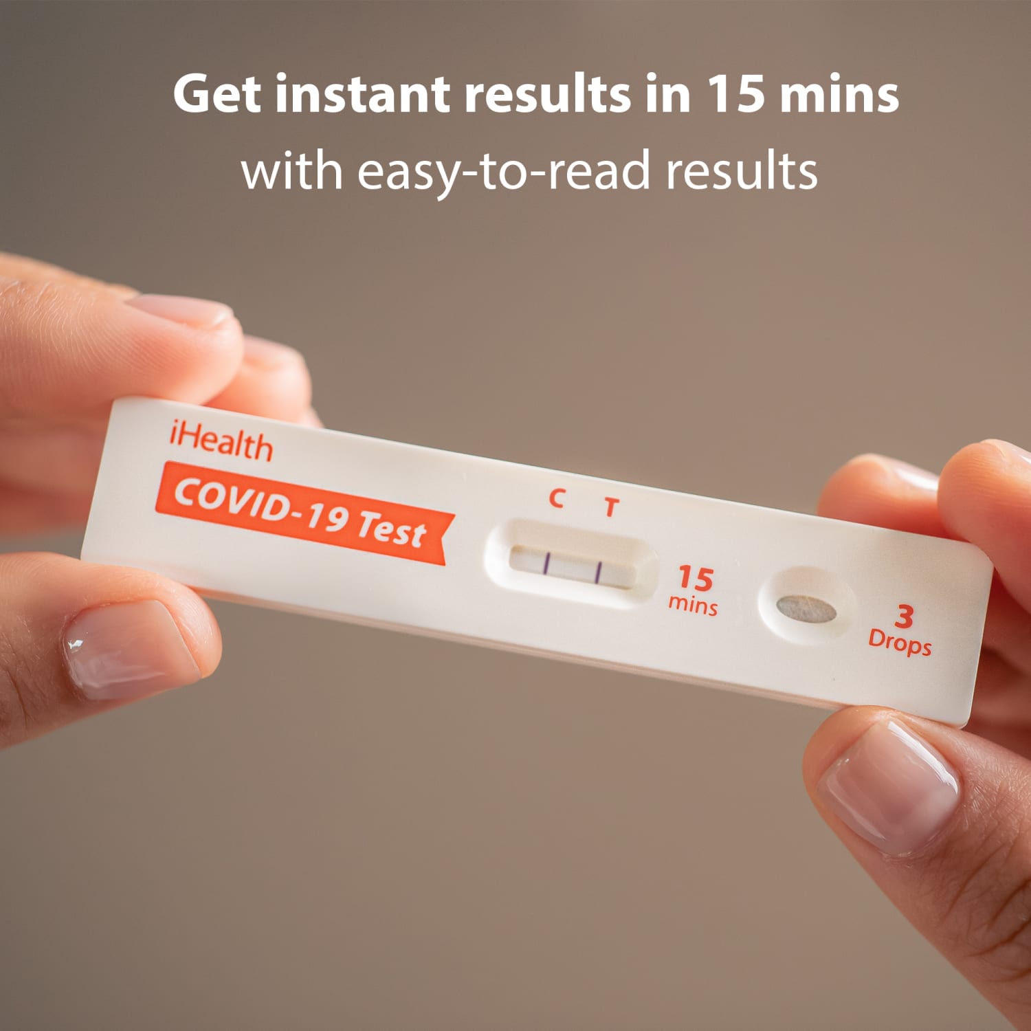 iHealth COVID-19 At Home Antigen Rapid Tests, Pack Of 2 Tests - Image 4
