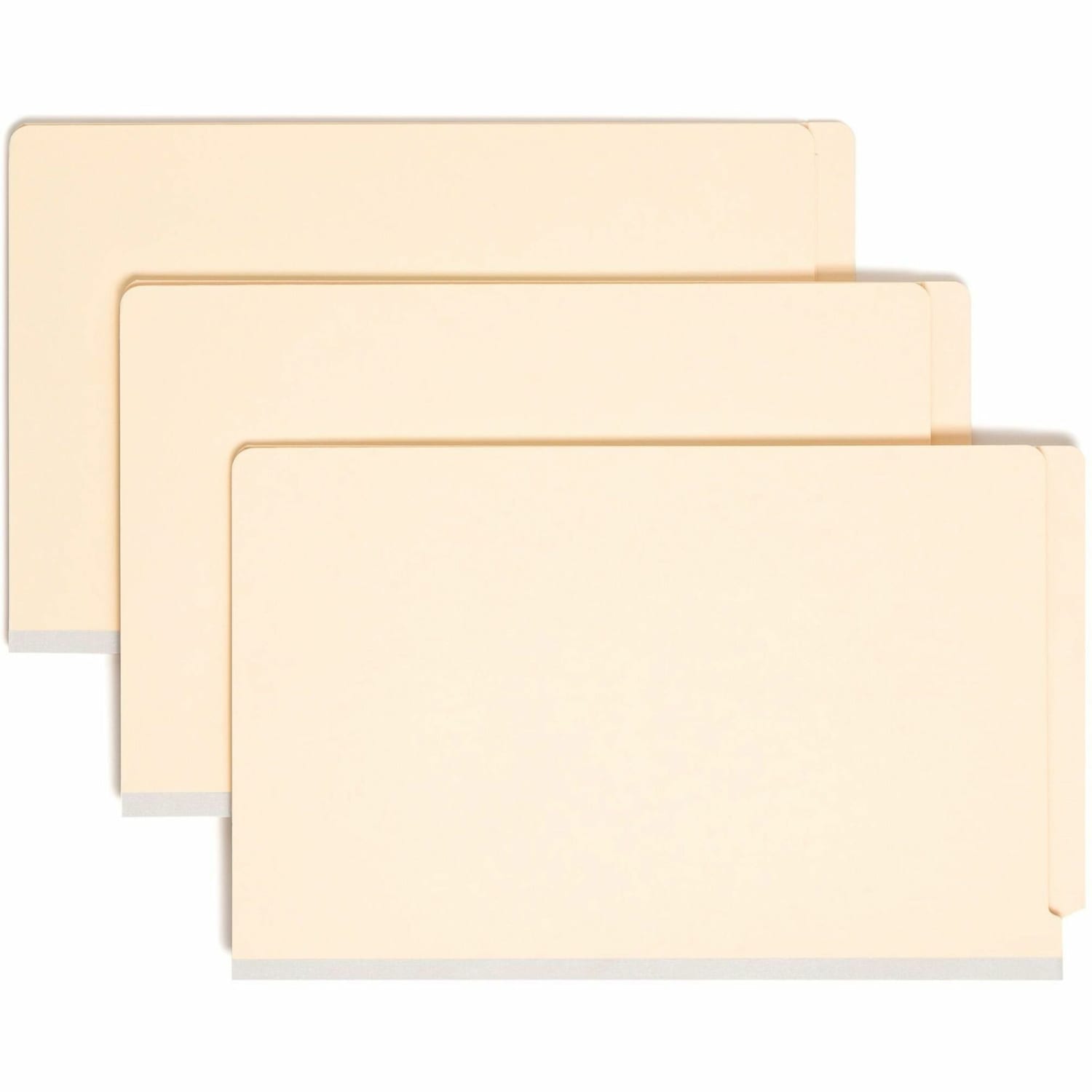 Smead Manila Classification Folders, 2 Dividers, 2 Partitions, Legal Size, Box Of 10 - Image 3