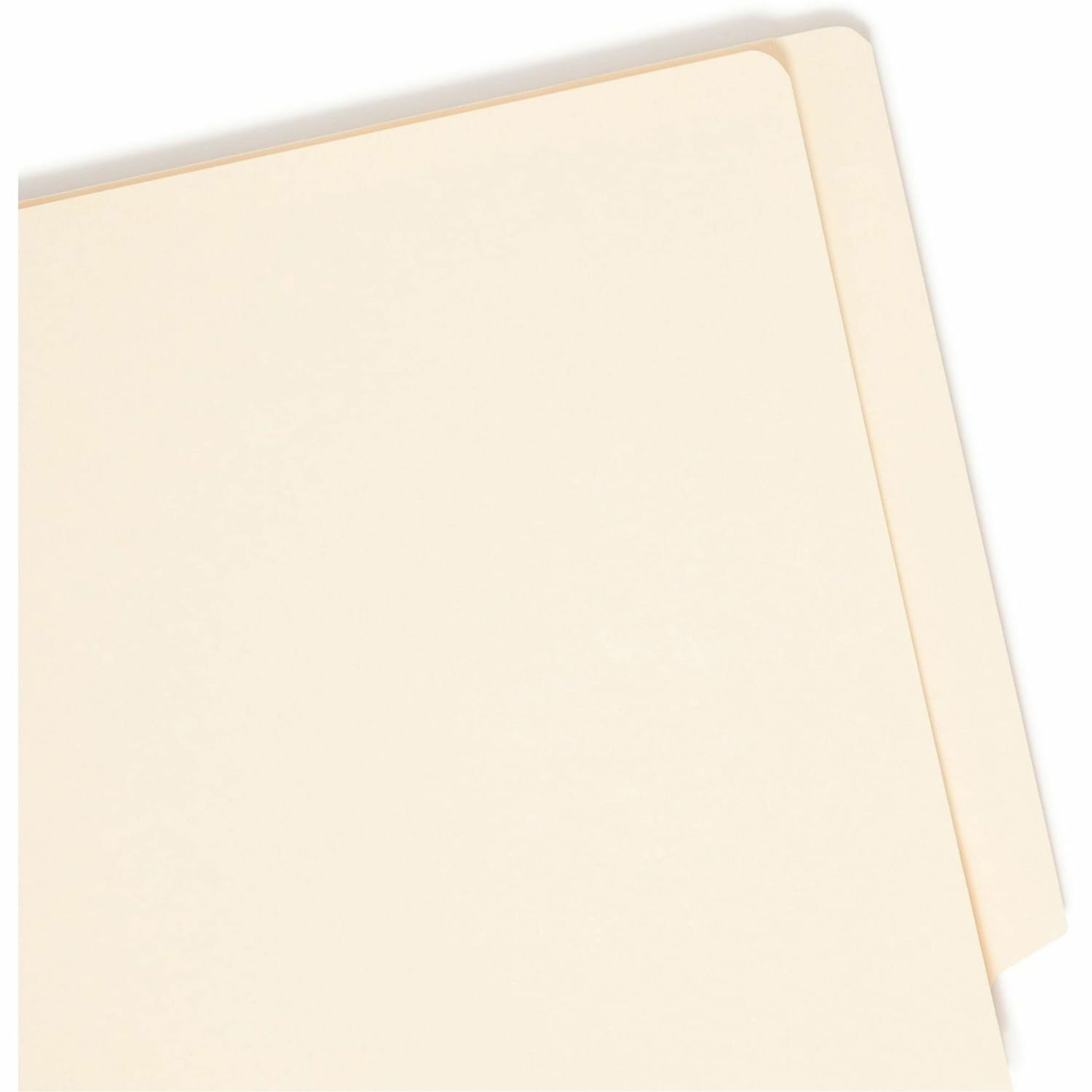 Smead Reinforced End-Tab Fastener Folders, 2 Fasteners, Straight Cut, Letter Size, Manila, Box Of 50 - Image 4