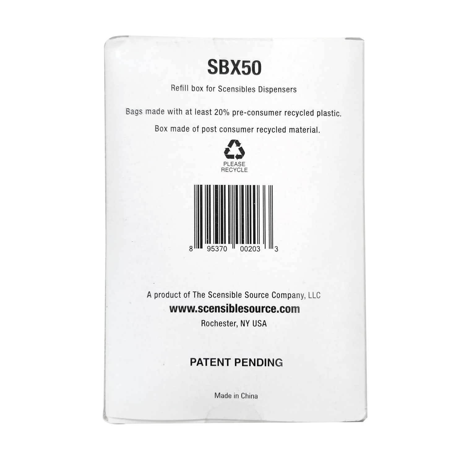 Hospeco Scensibles Receptacle Liner Personal Disposal Bags, 5-5/8in x 7-1/2in, 50 Bags Per Box, Case Of 24 Boxes - Image 5