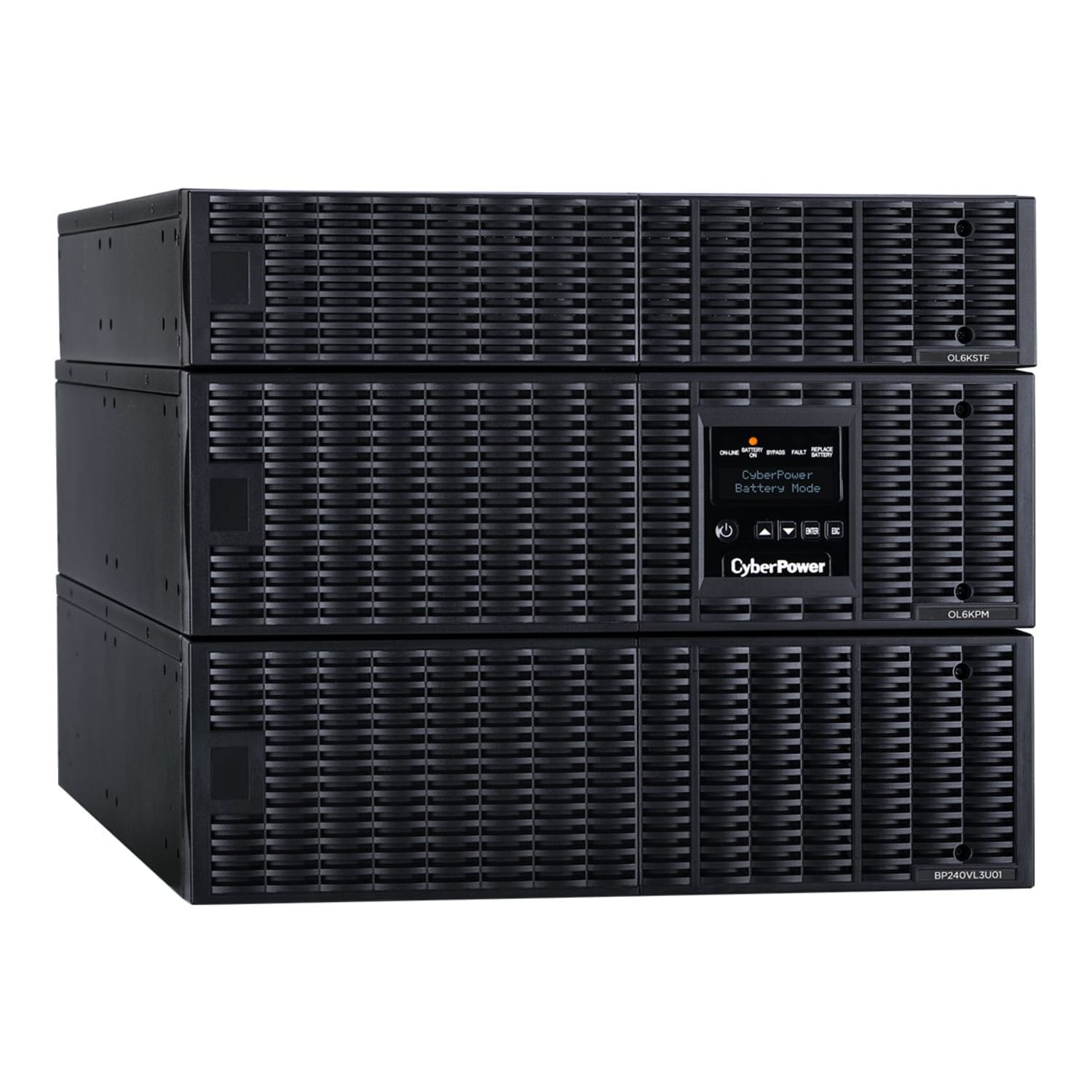 CyberPower Smart App Online OL6KRTF 6kVA Tower/Rack Mountable UPS - Rack/Tower - 5.40 Minute Stand-by - OL6KRTF - Image 4