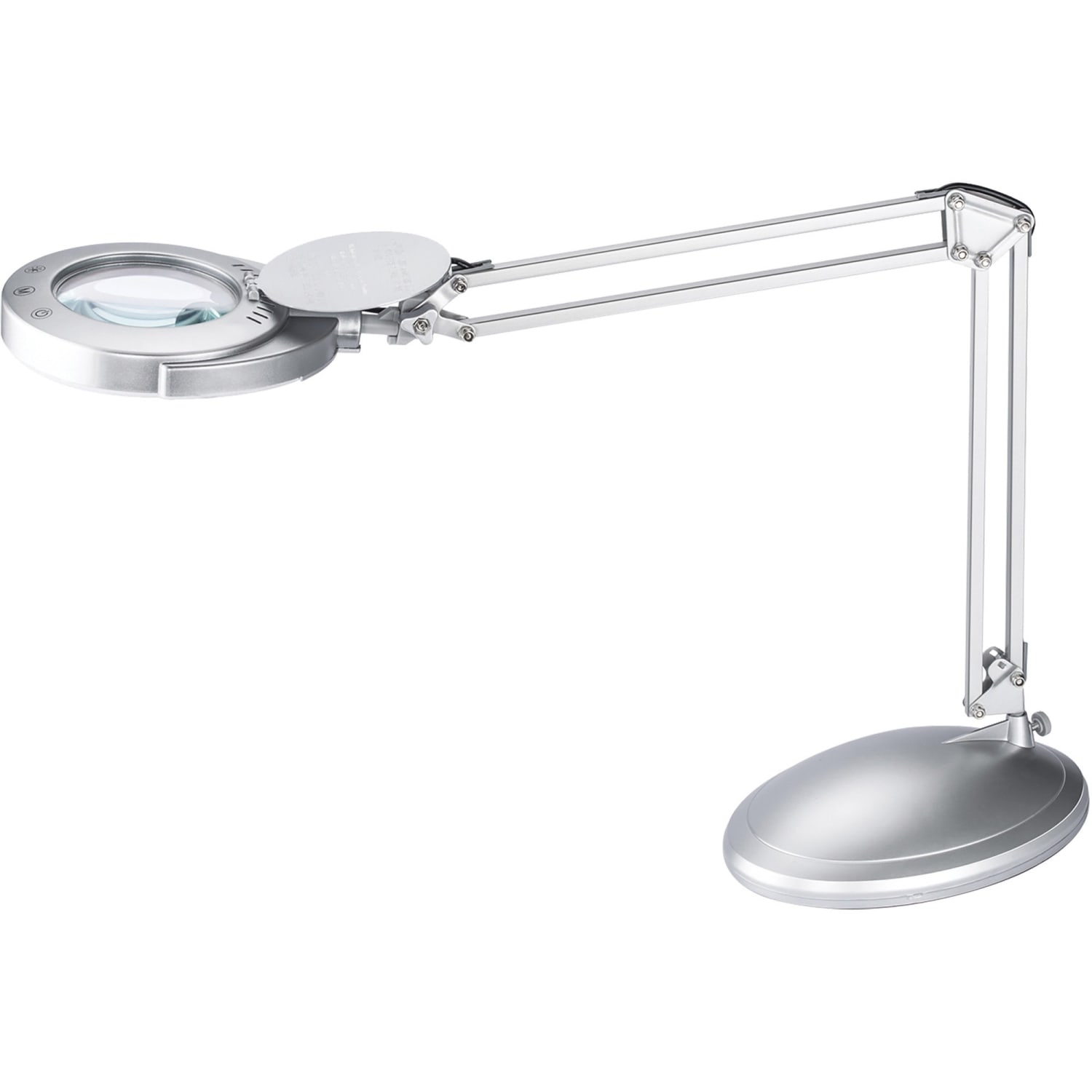 Victory Light Magnifier Task Lamp, 48inH, Silver - Image 3