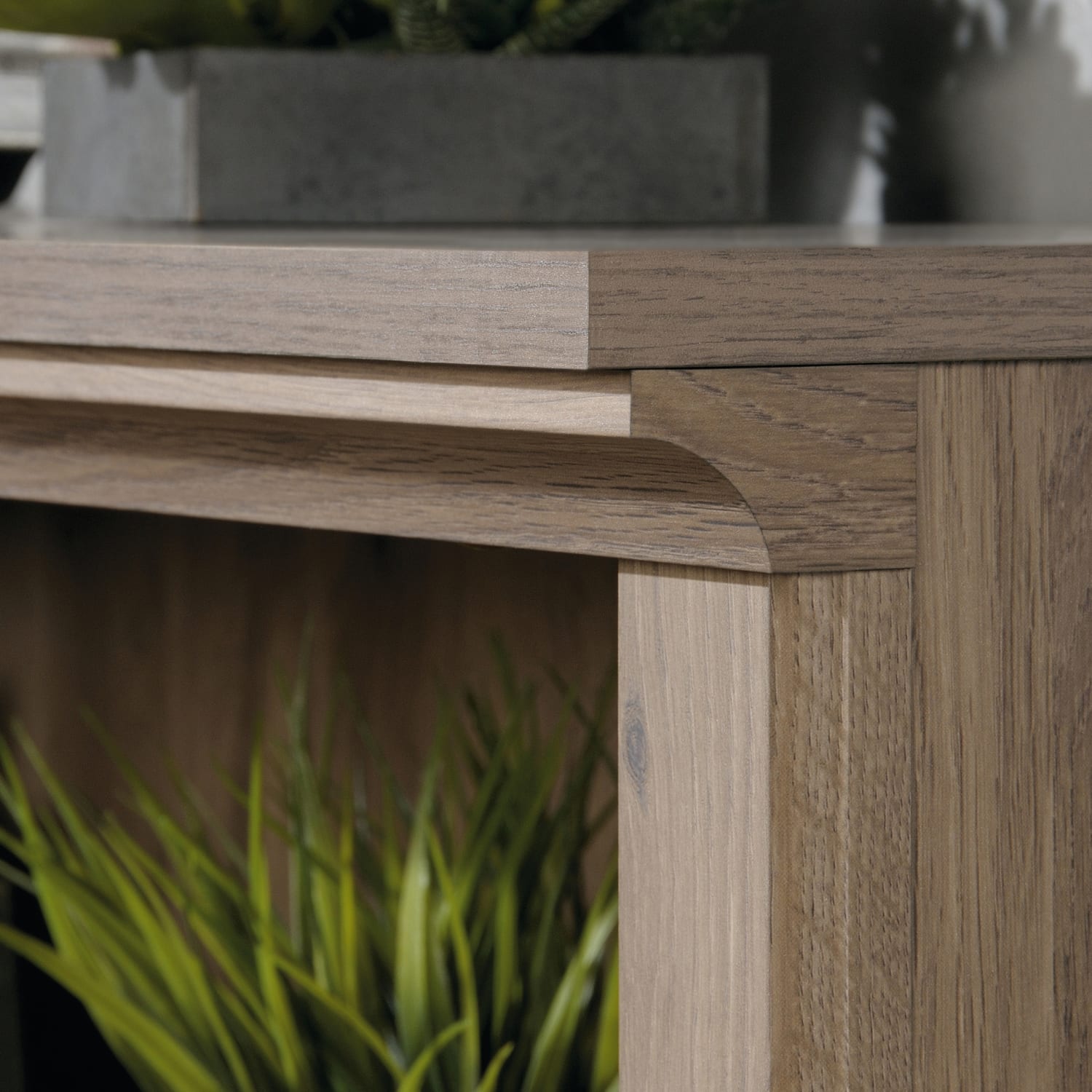 Sauder Select 30inH 2-Shelf Bookcase, Salt Oak - Image 6
