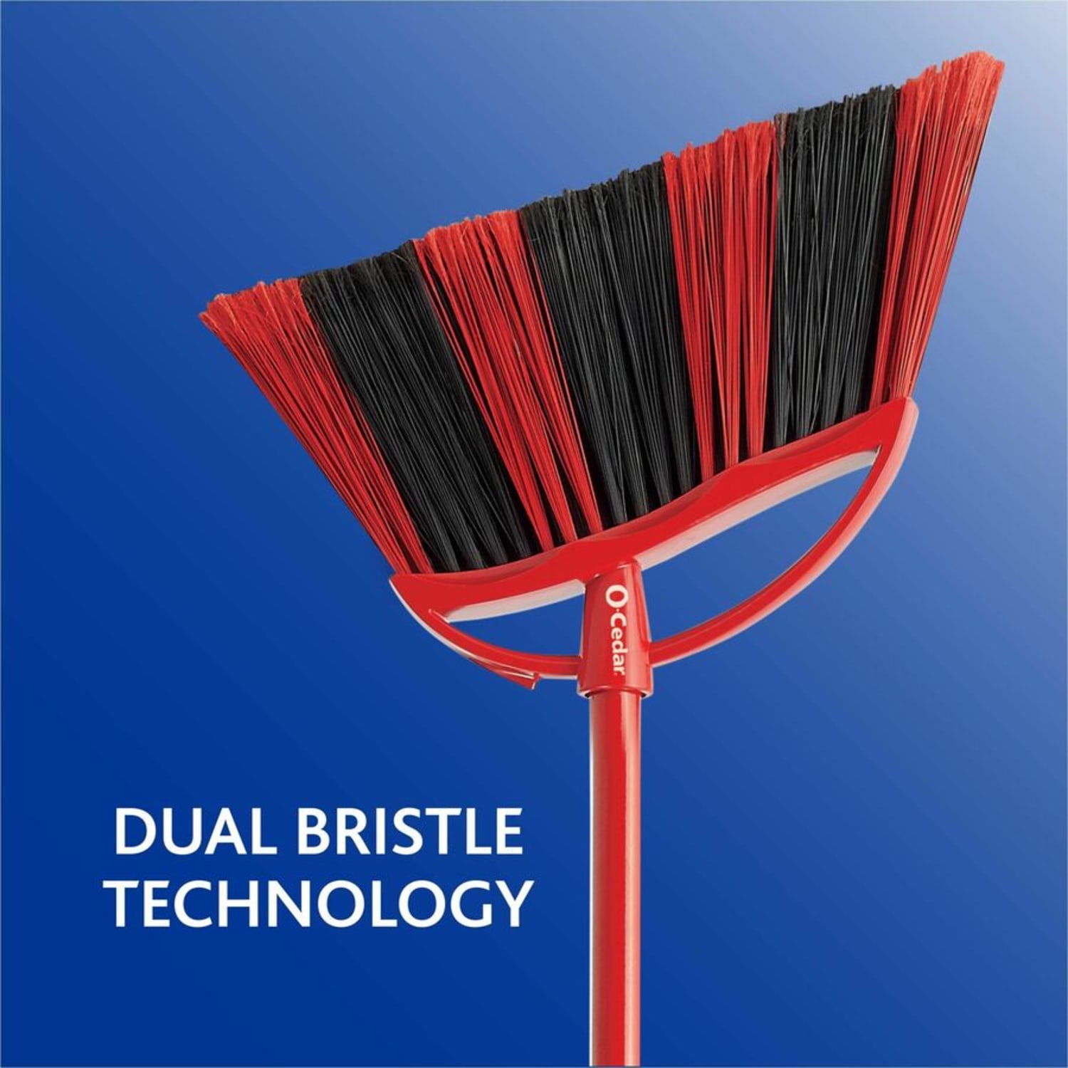 O-Cedar PowerCorner One Sweep Broom - Red, Black, Gray - 1 Each - Image 6