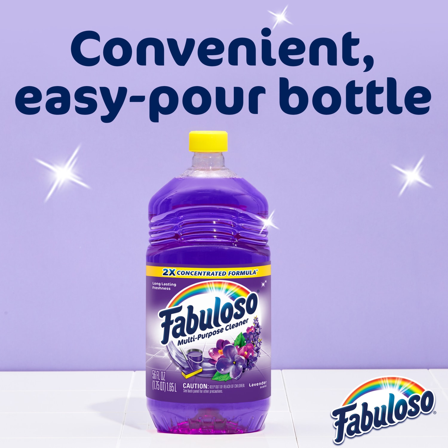 Fabuloso All-Purpose Cleaner, Lavender Scent, 169 Oz, Case of 3 Bottles - Image 4