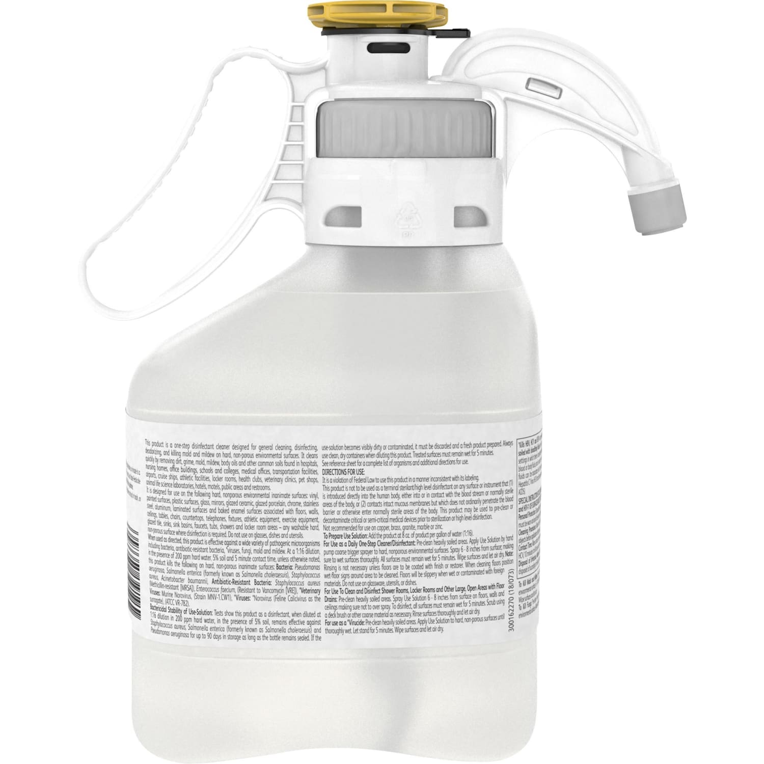 Diversey Oxivir Five 16 Disinfectant Cleaner - Concentrate - 47.3 fl oz (1.5 quart) - Characteristic Scent - Disinfectant, VOC-free - Clear - 2 / Carton - Image 5
