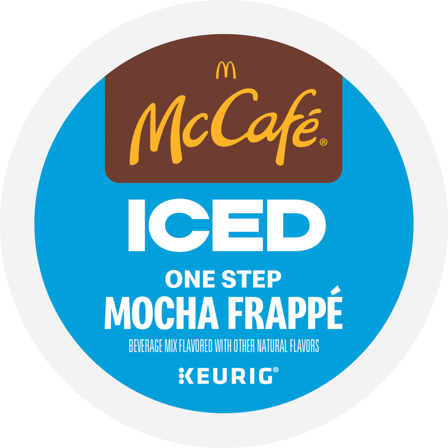 McCafe K-Cup Iced One-Step Mocha Frappe Medium Roast K-Cup Pods, Box Of 20 Pods - Image 3