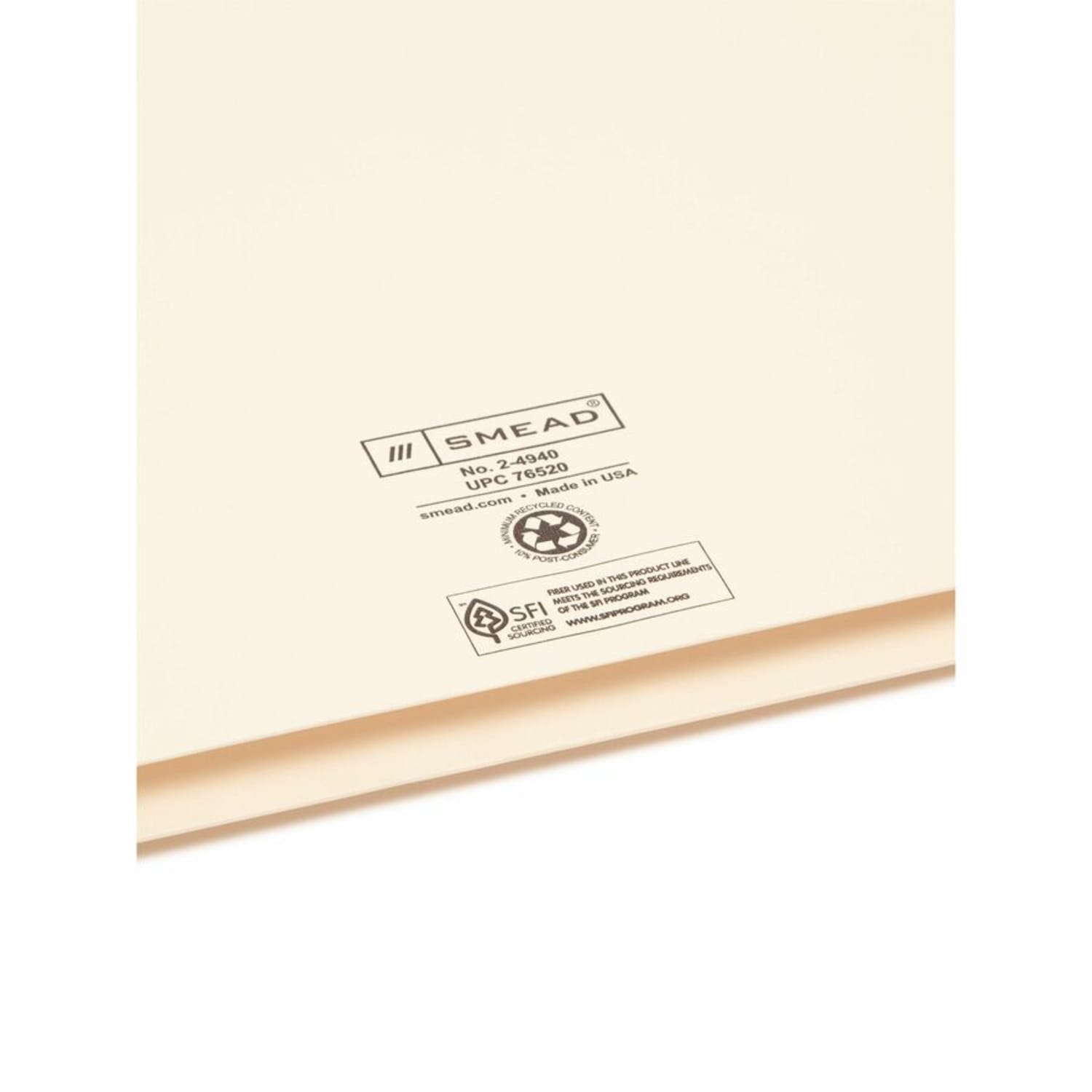 Smead Expanding Reinforced Top-Tab File Jackets, 1in Expansion, Legal Size, Manila, Box Of 50 - Image 6
