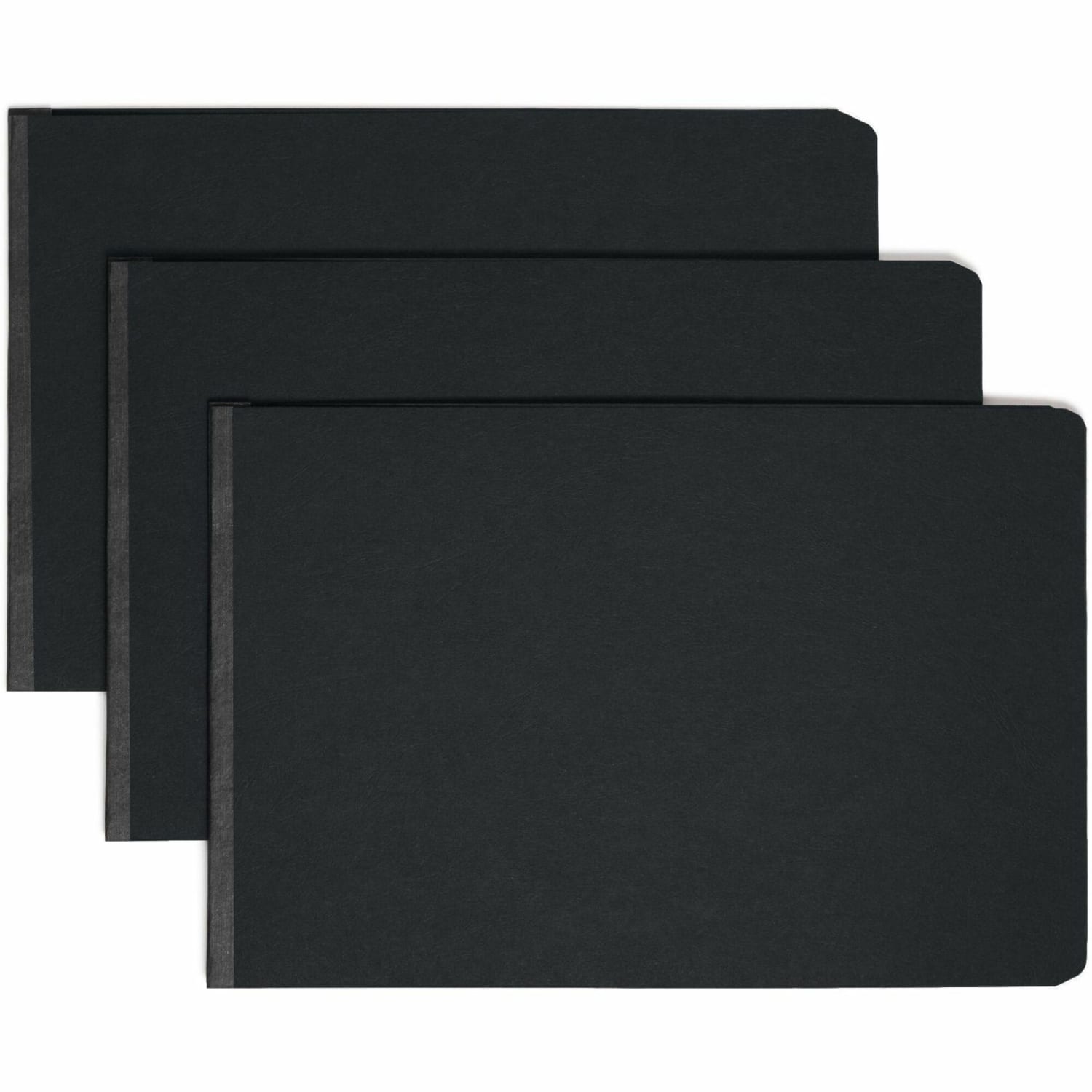 Smead Color Pressboard Binder Cover, 11in x 17in, 100% Recycled, Black - Image 3