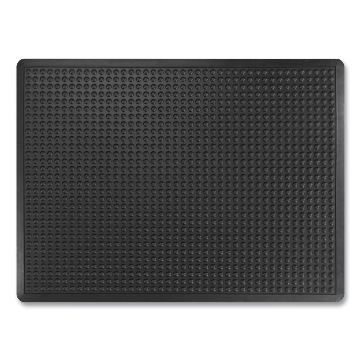Apache Mills Bubble Flex Anti-Fatigue Mat, Rectangular, 36 x 48, Black