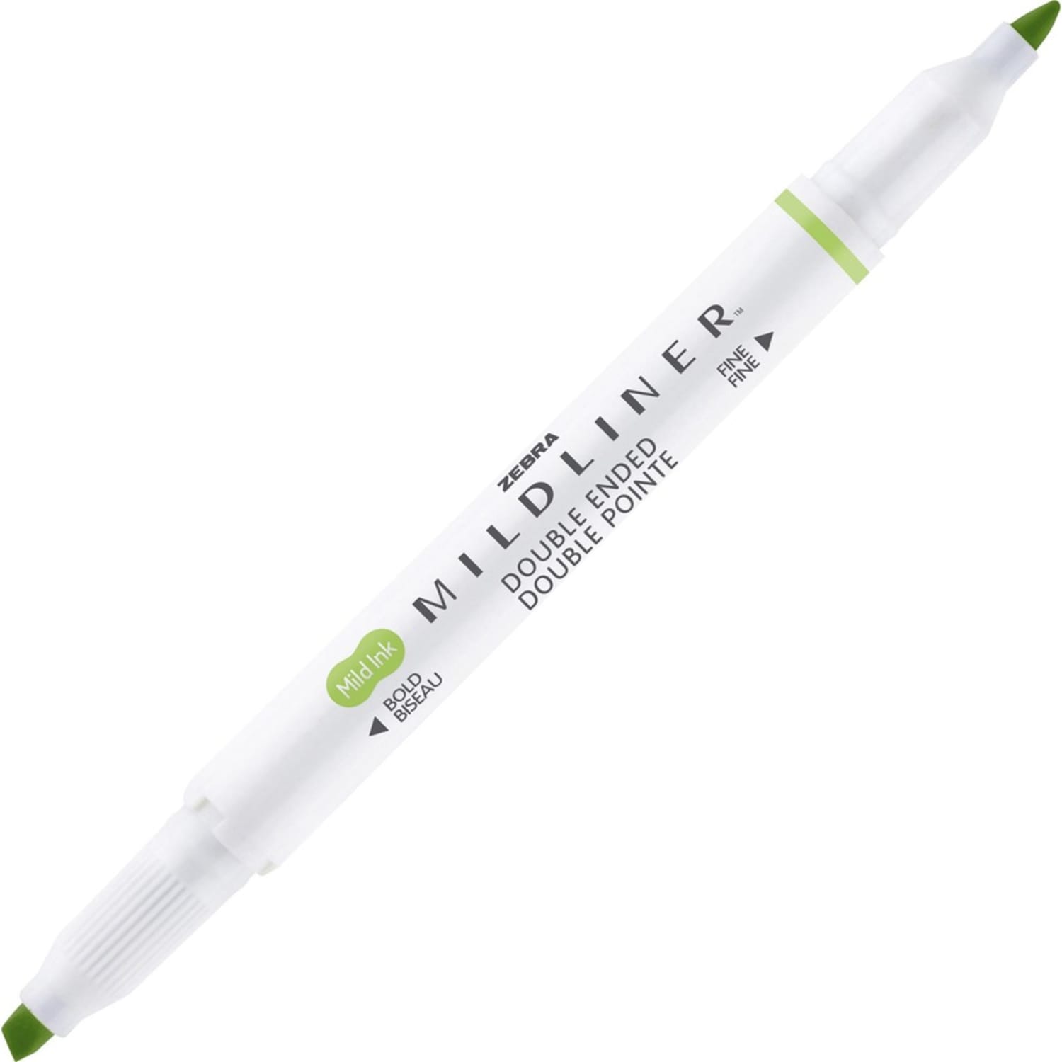 Zebra Pen Mildliner Double-ended Assorted Highlighter Set 10PK - Fine Marker Point - Chisel, Bullet Marker Point Style - Assorted - White Barrel - 10 / Pack - Image 6