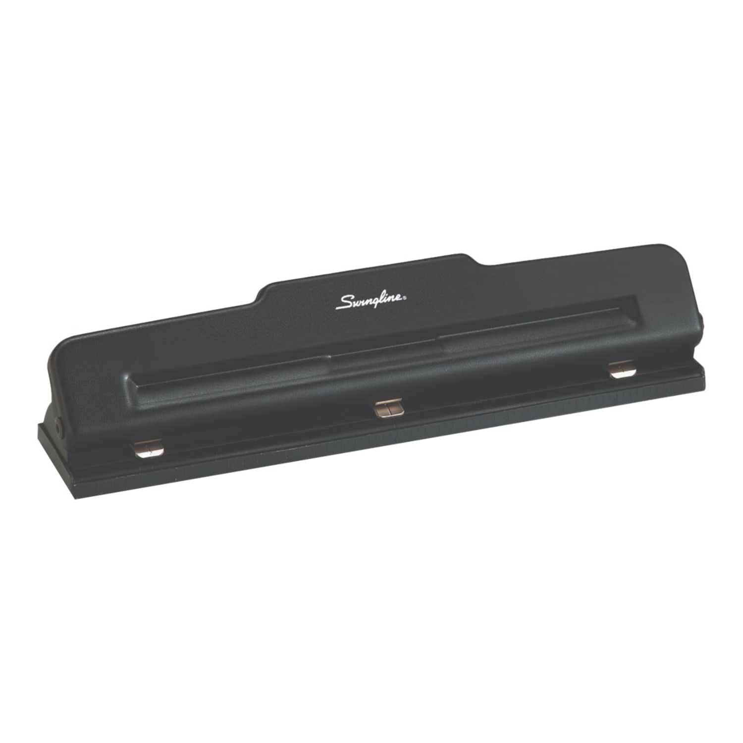 Swingline Light-Duty Adjustable Desktop Punch, Black - Image 3