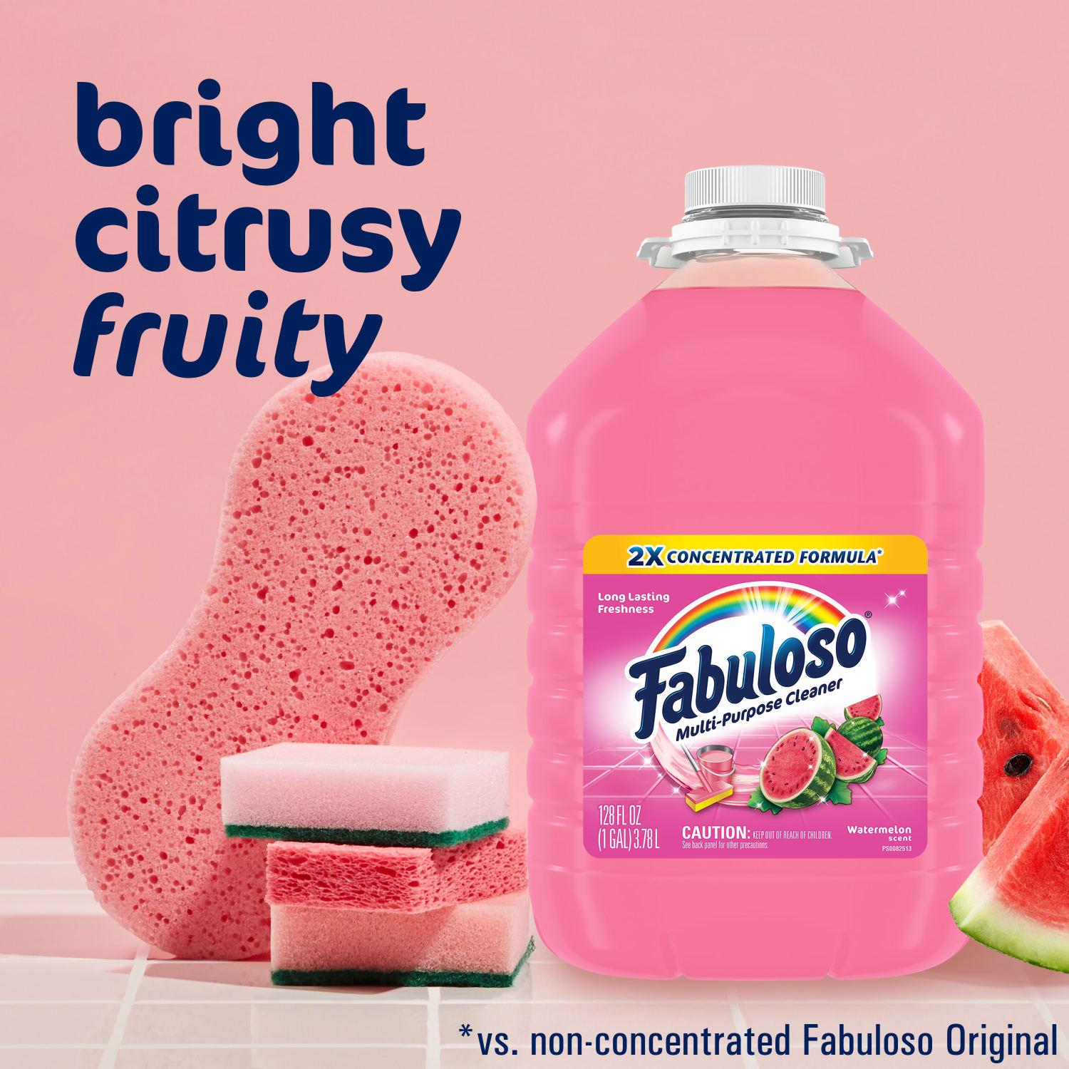 Fabuloso Multi-Purpose Cleaner, Watermelon Scent, 128 Oz, Case Of 4 Bottles - Image 6