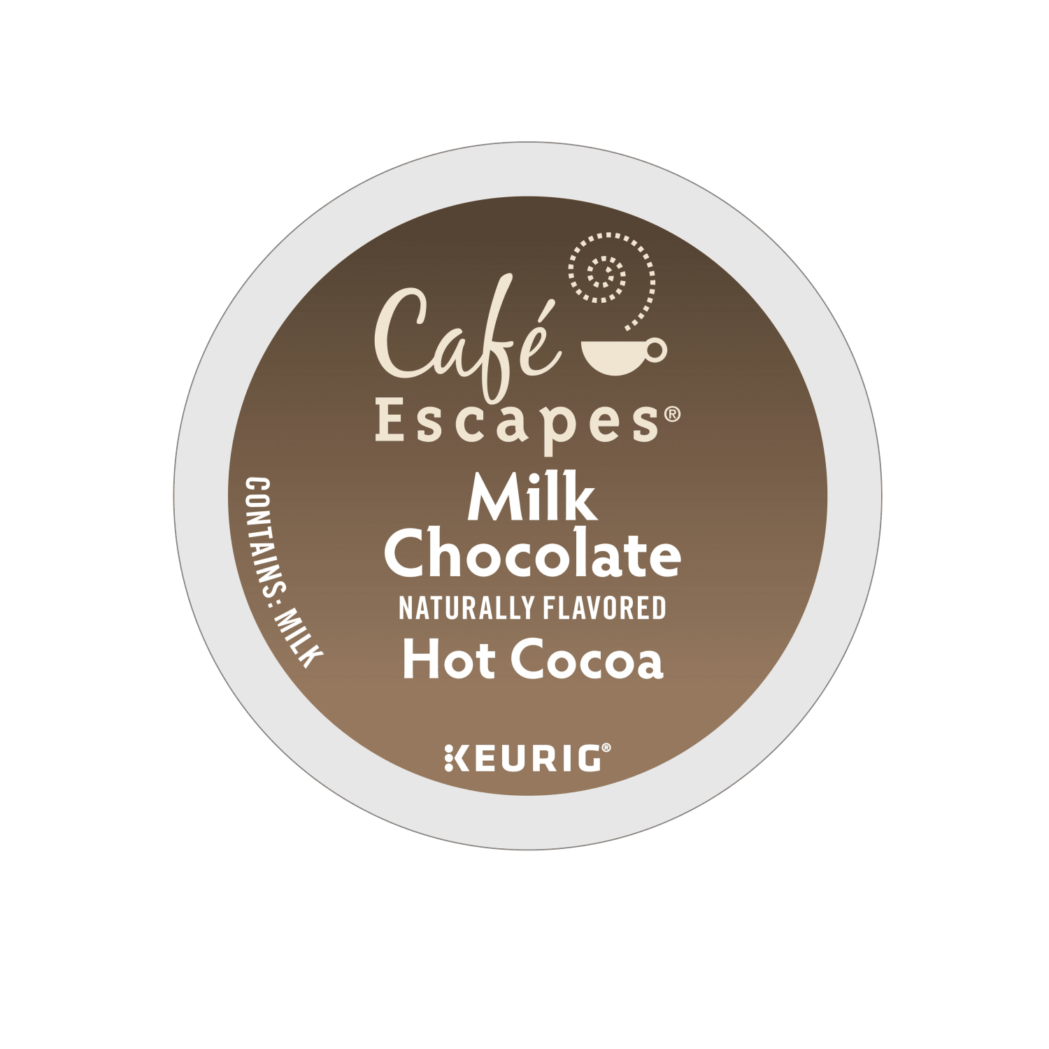 Cafe Escapes Milk Chocolate Hot Cocoa Keurig Single-Serve K-Cup Pods, 24 Pods Per Pack, Case Of 4 Packs - Image 6