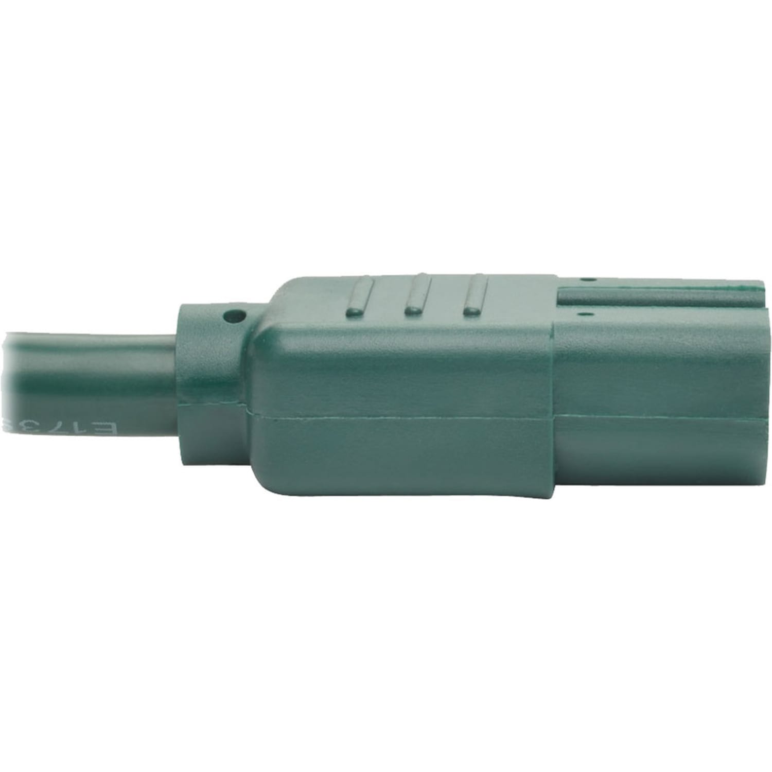Eaton Tripp Lite Series Power Cord C14 to C15 - Heavy-Duty, 15A, 250V, 14 AWG, 3 ft. (0.91 m), Green - Power cable - IEC 60320 C14 to IEC 60320 C15 - 250 V - 15 A - 3 ft - molded - green - Image 5