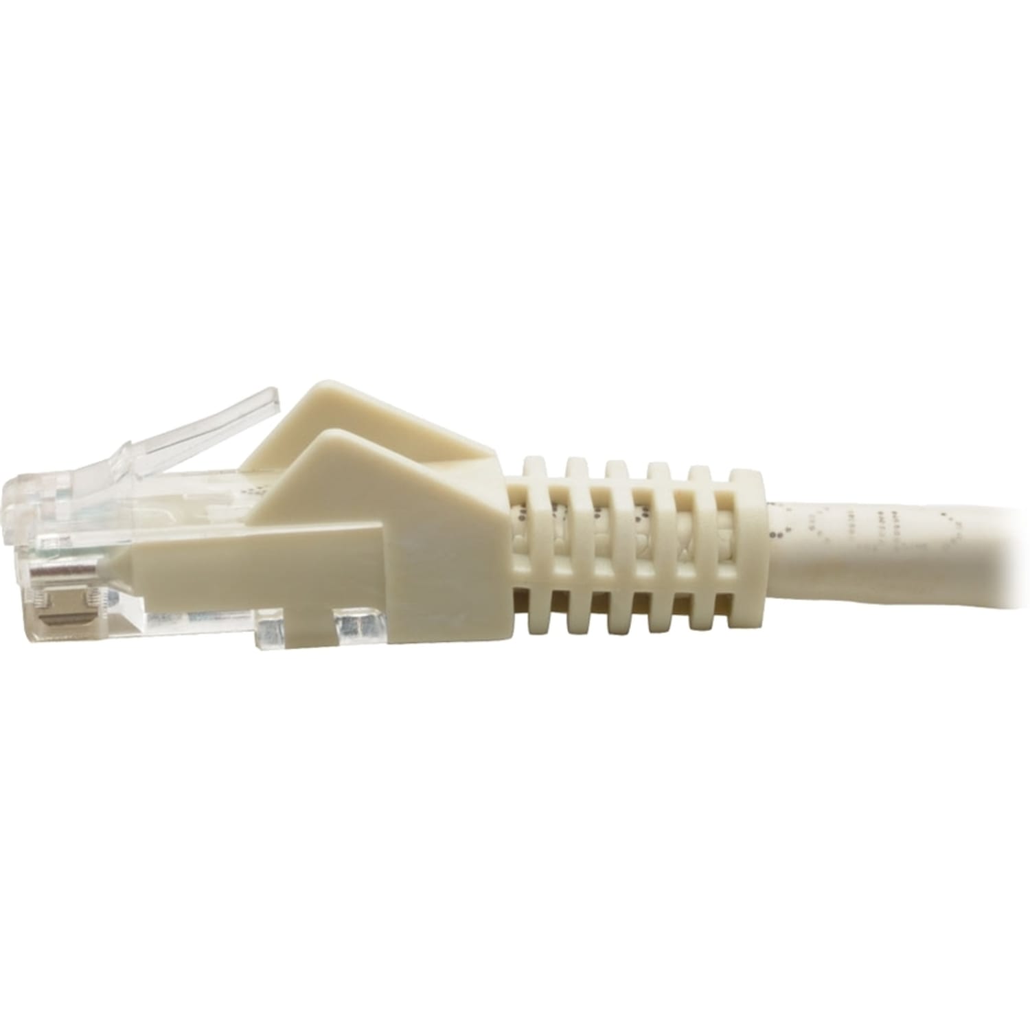 Tripp Lite Cat6 Gigabit Snagless Molded Ethernet Cable, 6in, White - Image 6