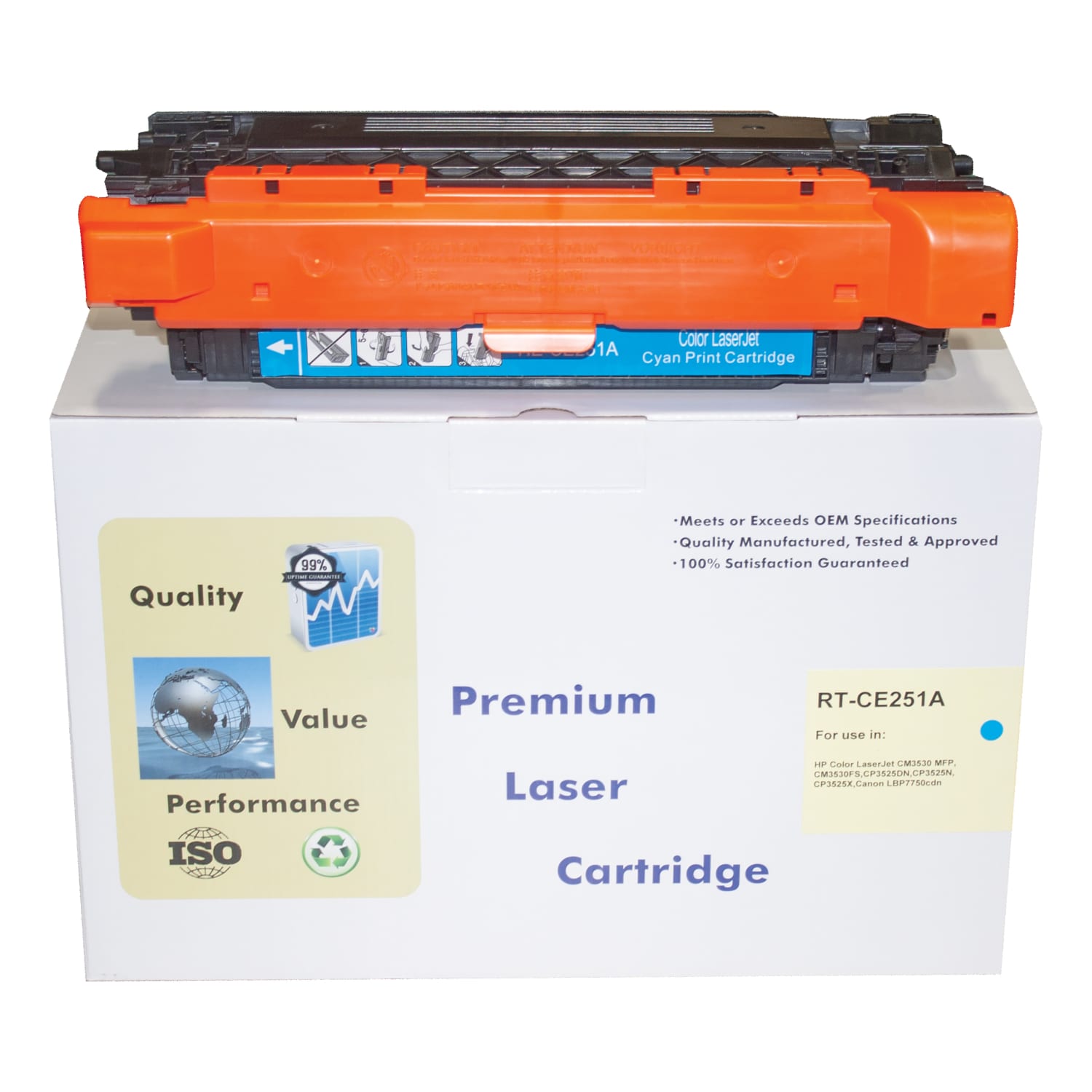 M&A Global Remanufactured Yellow Toner Cartridge Replacement For HP 204A, CF512A, CF512A - Image 3