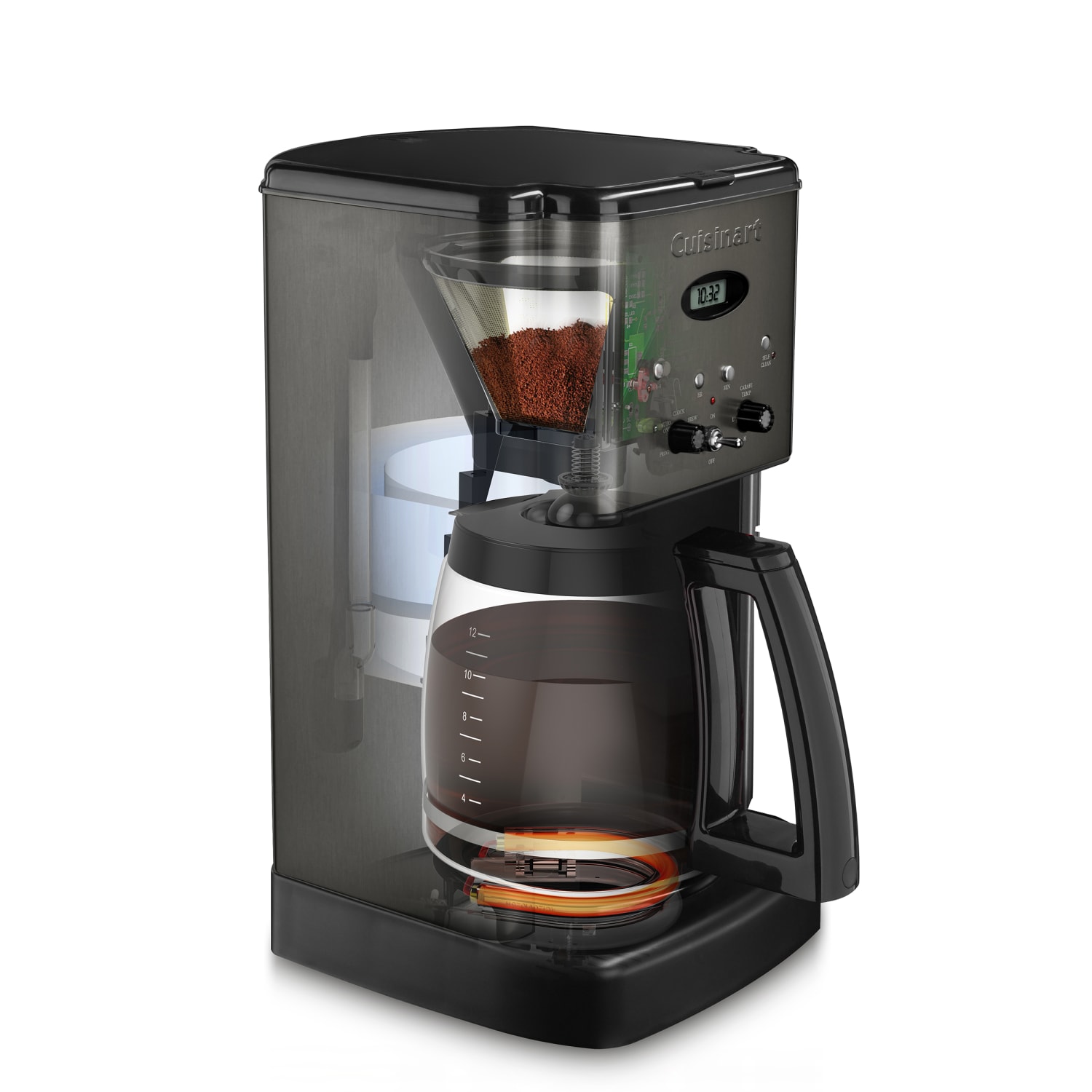 Cuisinart DCC-1200 Brew Central 12-Cup Programmable Coffee Maker, Black - Image 4