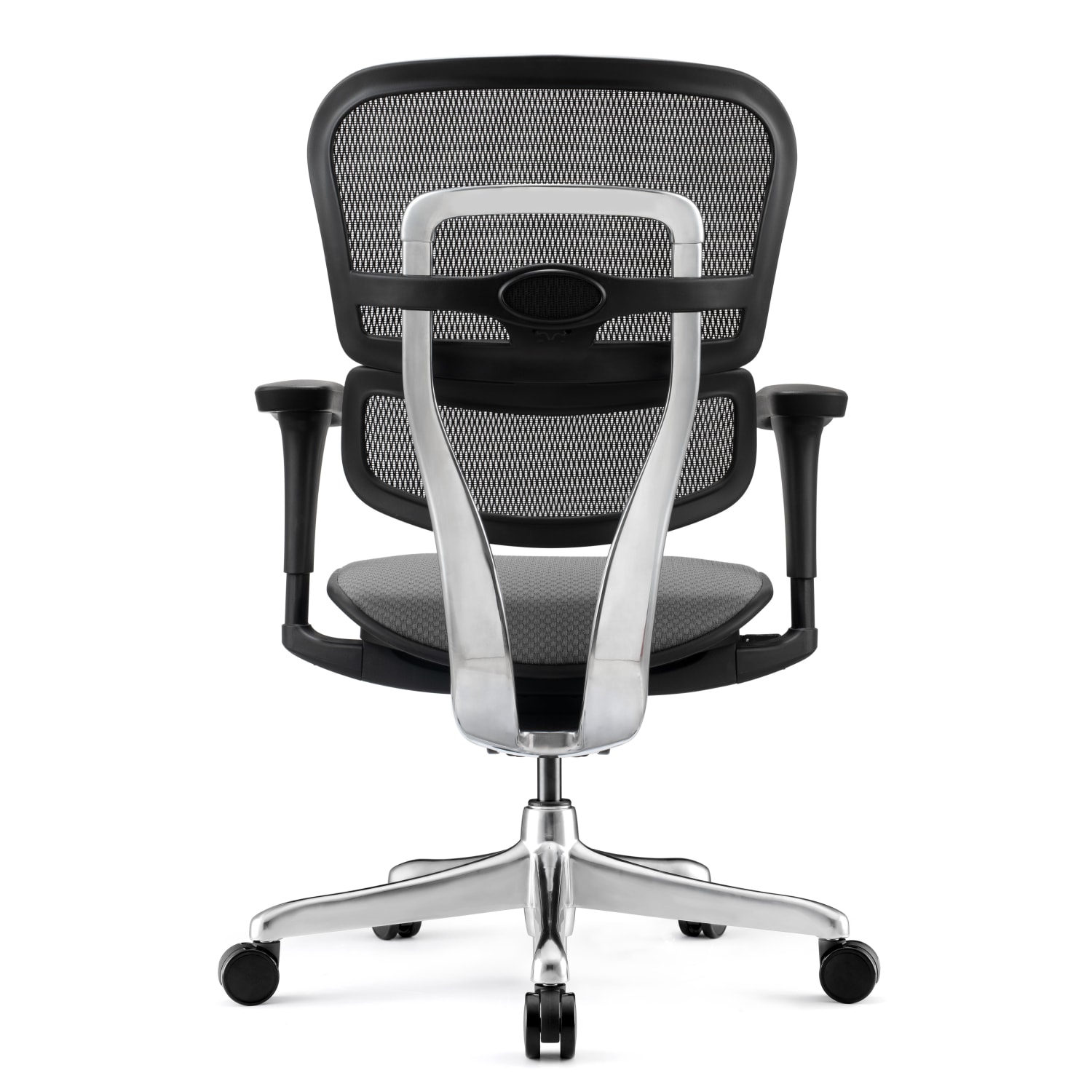 WorkPro 12000 V2 Series Ergonomic MeshFabric High Back Office Chair GrayBlack BIFMA Compliant PopularChairscom