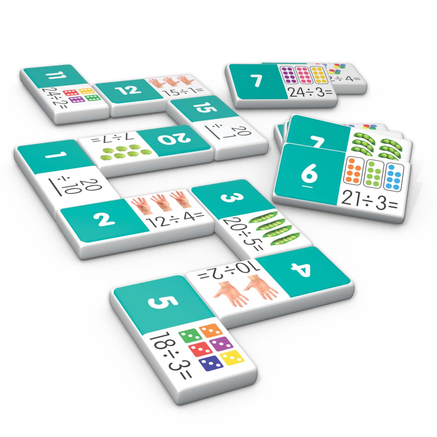Junior Learning Division Match & Learn Domino Sets, Pack of 2 Sets - Image 5