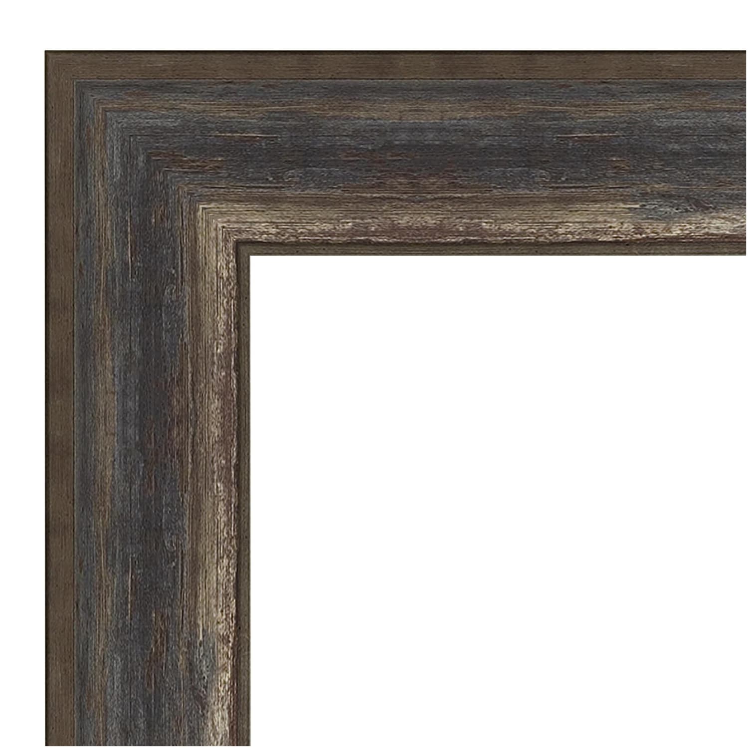 Amanti Art Alta Picture Frame, 23in x 29in, Opening Size 18in x 24in, Rustic Char - Image 4