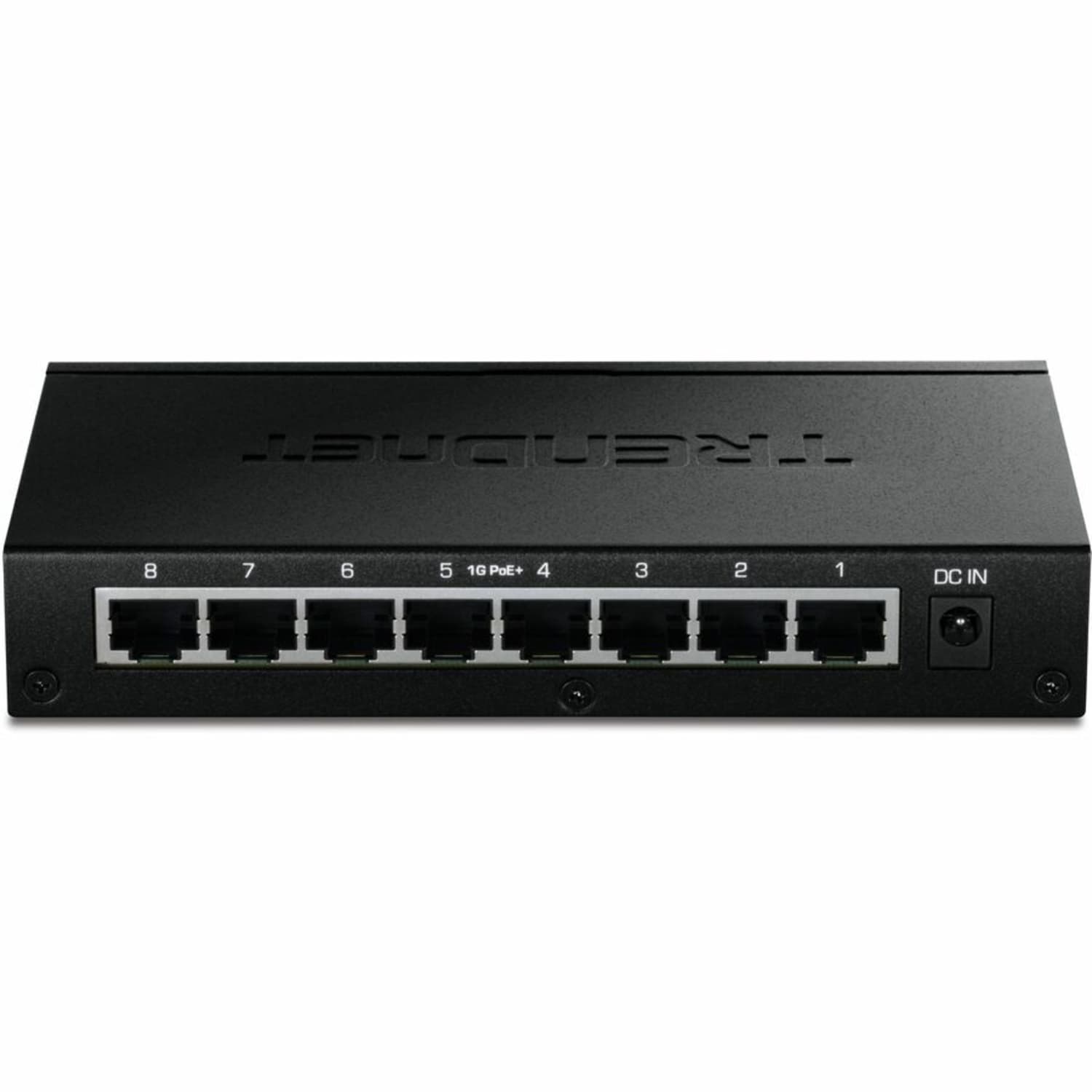 TRENDnet 8-Port GREENnet Gigabit PoE+ Switch, Supports PoE And PoE+ Devices, 61W PoE Budget, 16Gbps Switching Capacity - Image 6