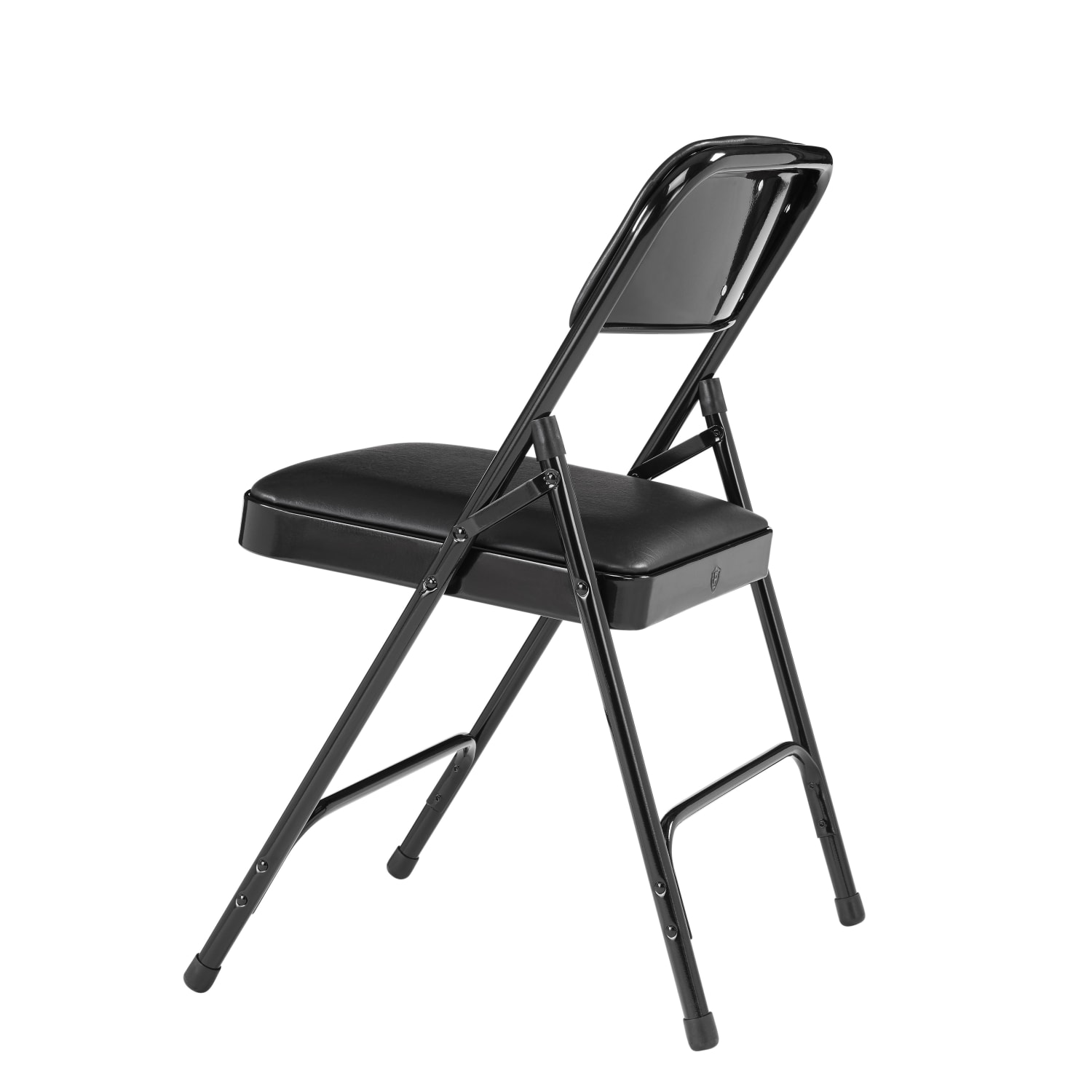 National Public Seating Series 1200 Folding Chairs Black Set Of 4 Chairs PopularChairscom