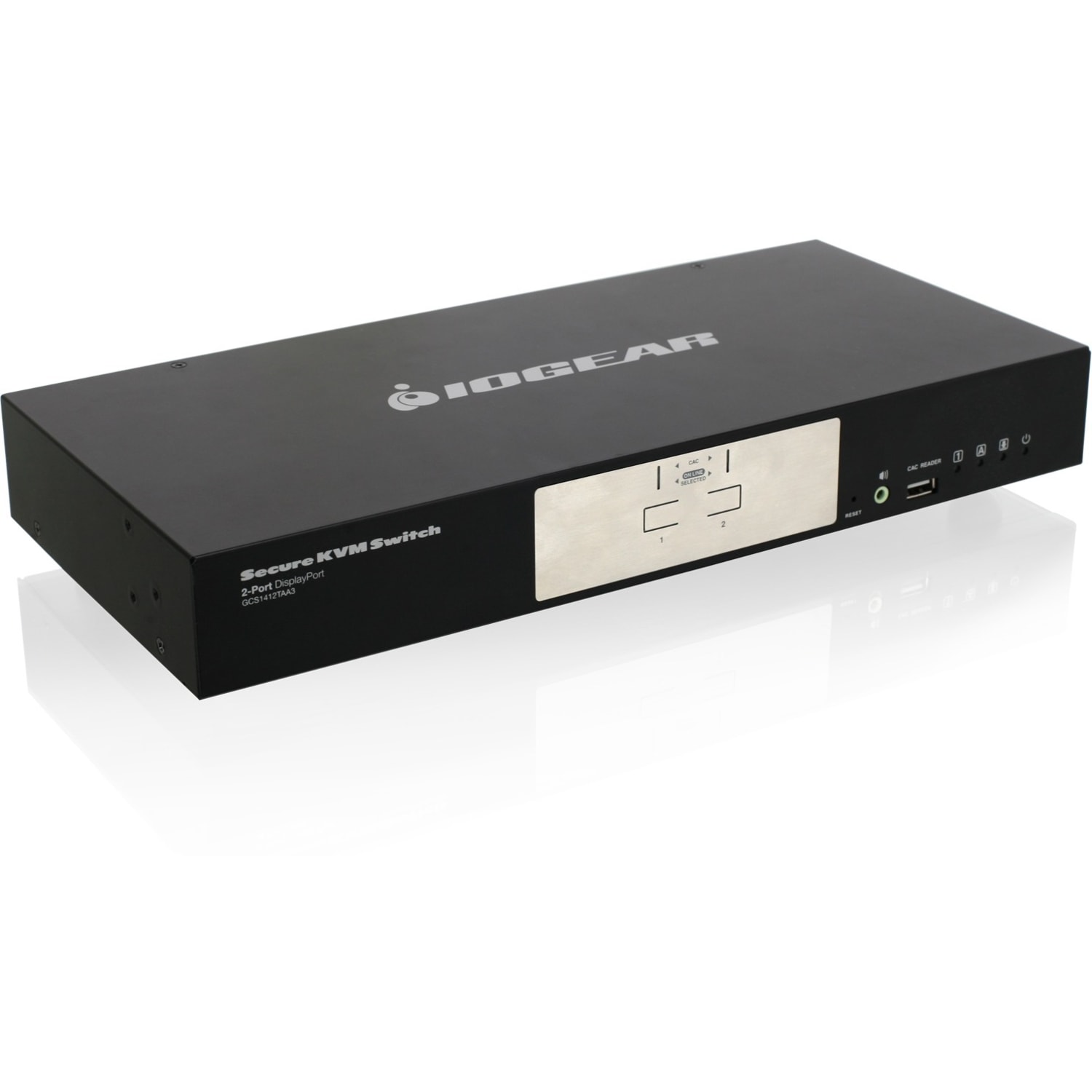IOGEAR 2-Port DisplayPort Secure KVM Switch (TAA), GCS1412TAA3 - Image 3