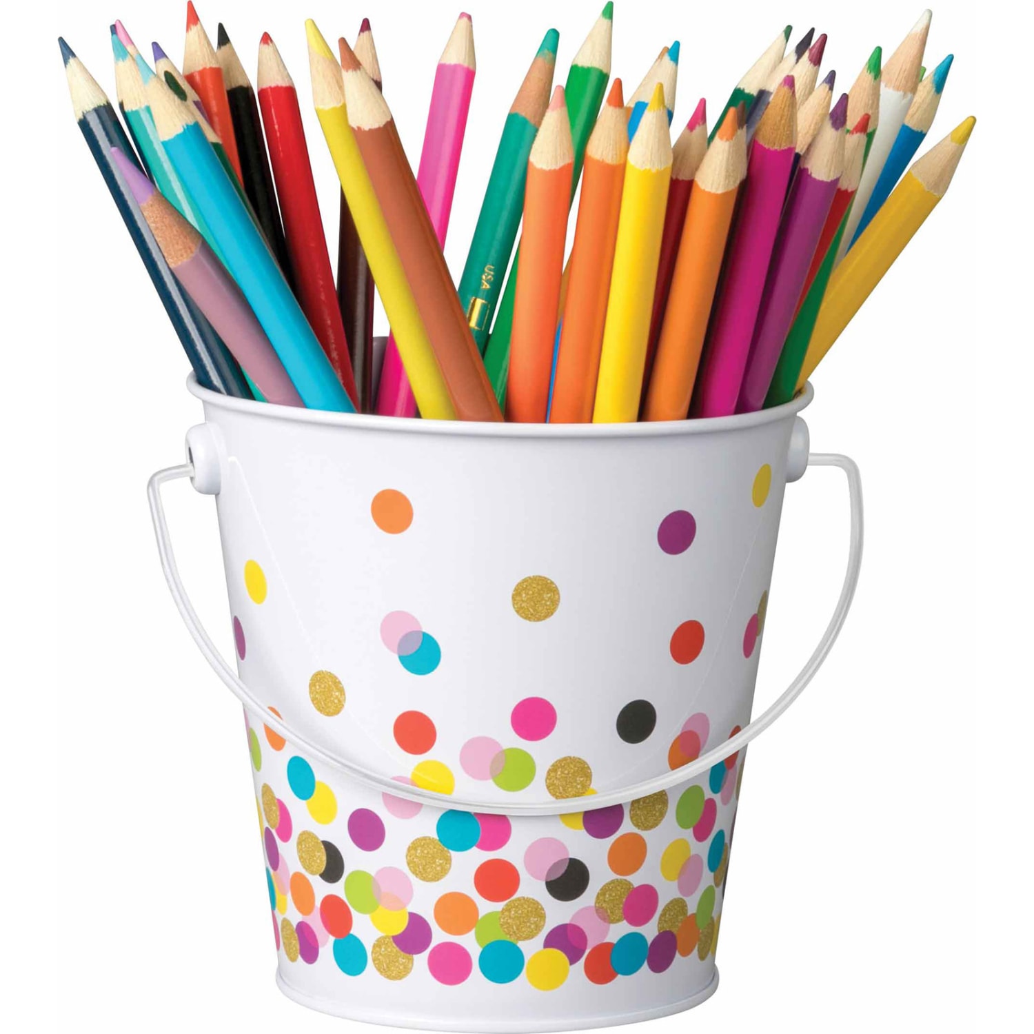 Teacher Created Resources Bucket, Confetti, Pack Of 6 - Image 3