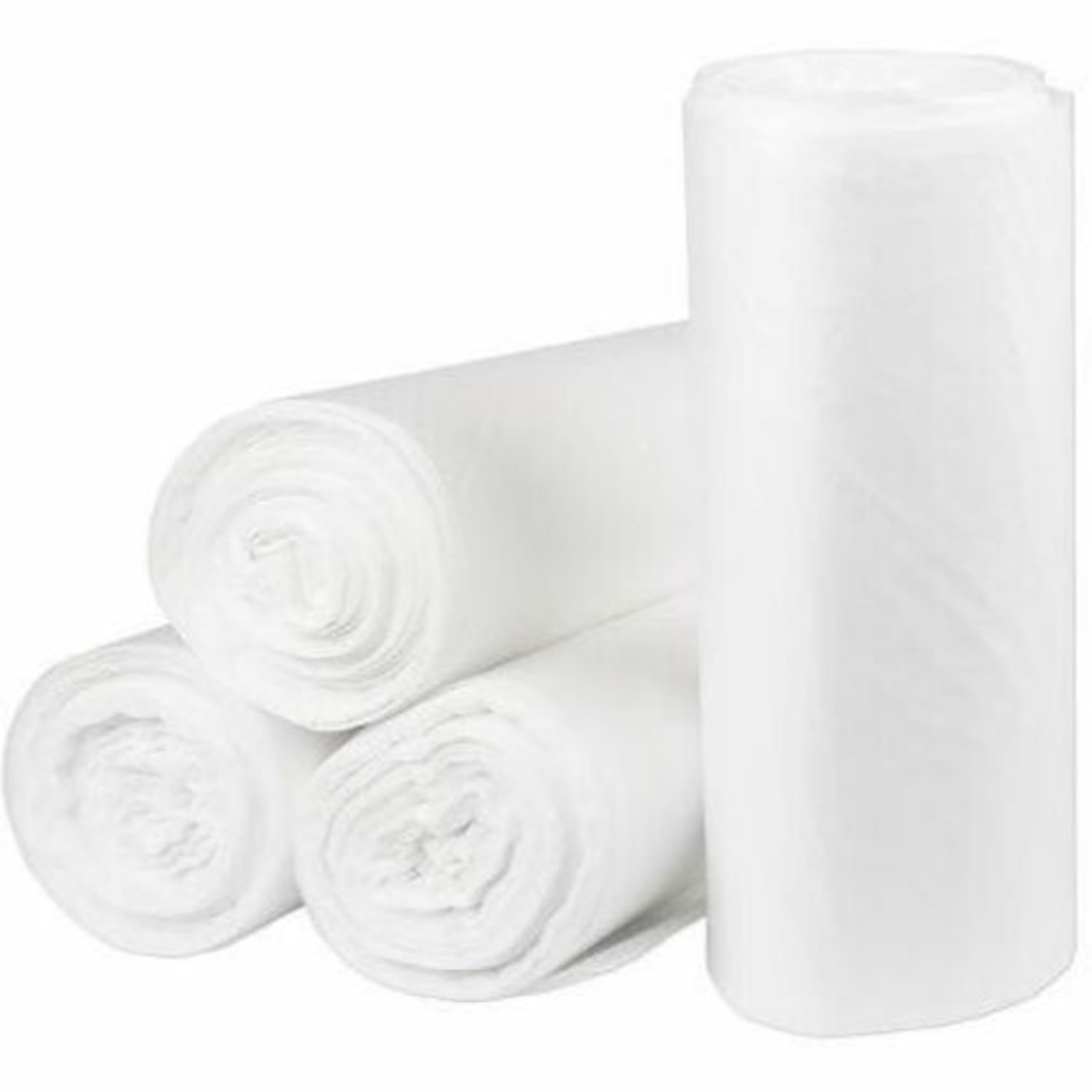 Pitt Plastics Can Liner HDPE , 0.63 mil, 24X33 , Natural, 500/Case - Image 3