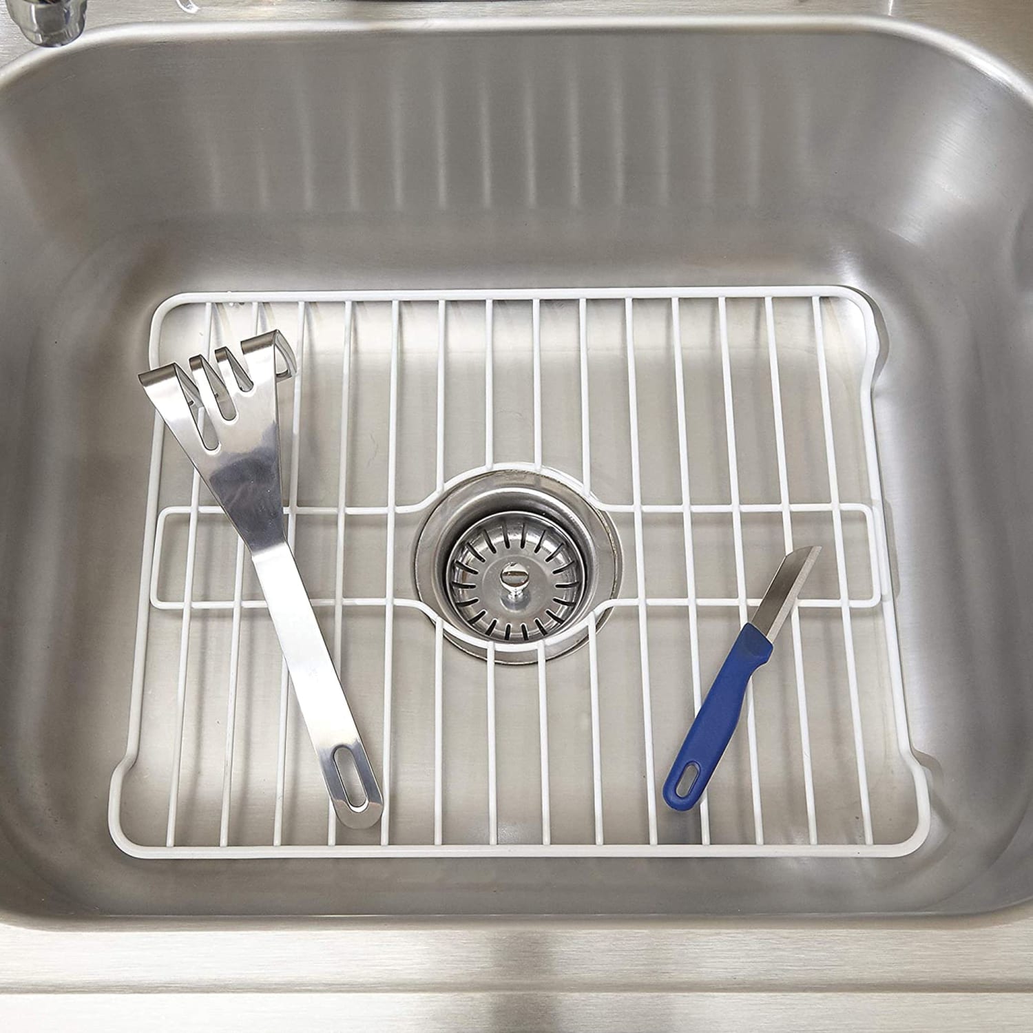 Better Houseware Large Sink Protector, 1inH x 12-3/4inW x 18-1/4inD, White - Image 5