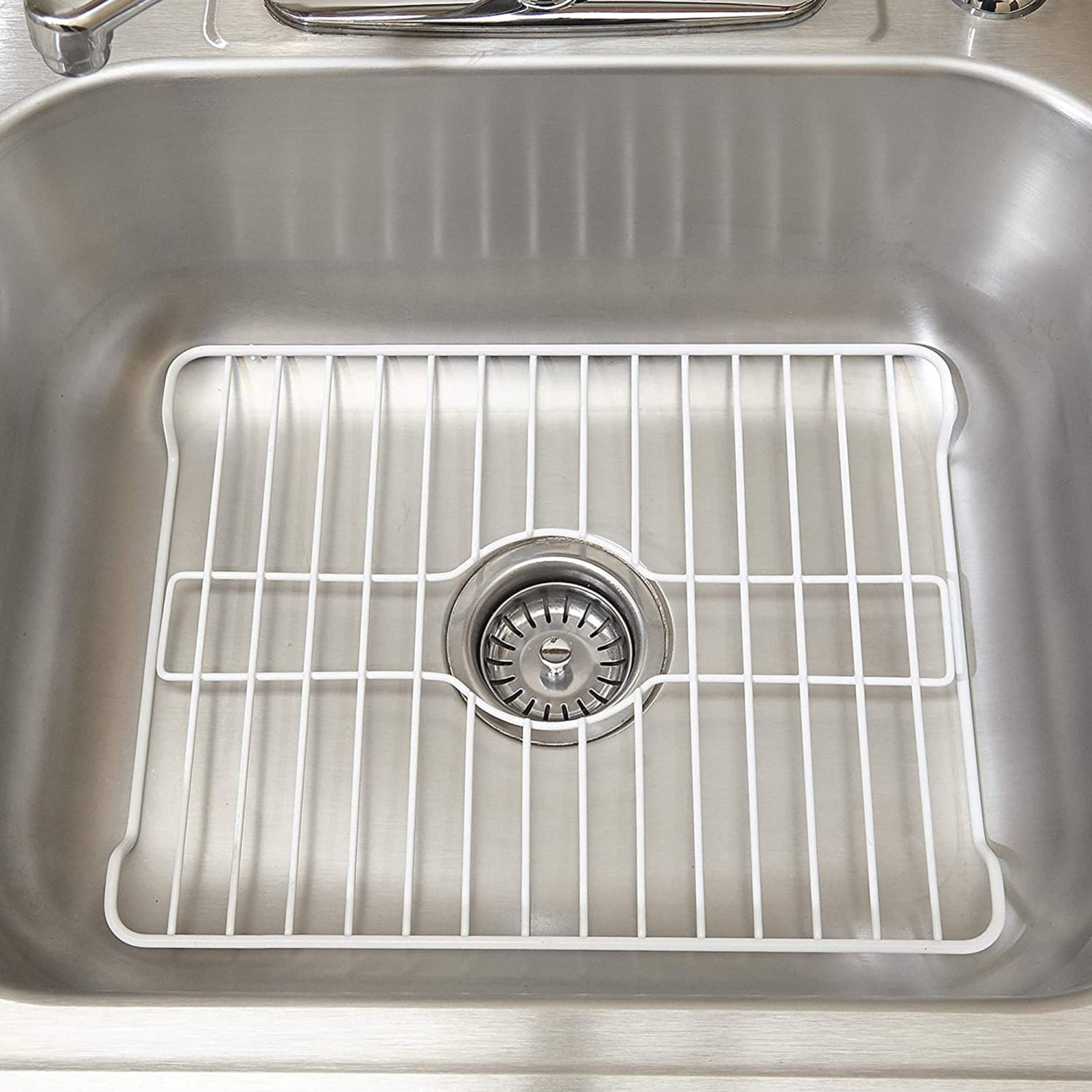 Better Houseware Large Sink Protector, 1inH x 12-3/4inW x 18-1/4inD, White - Image 6