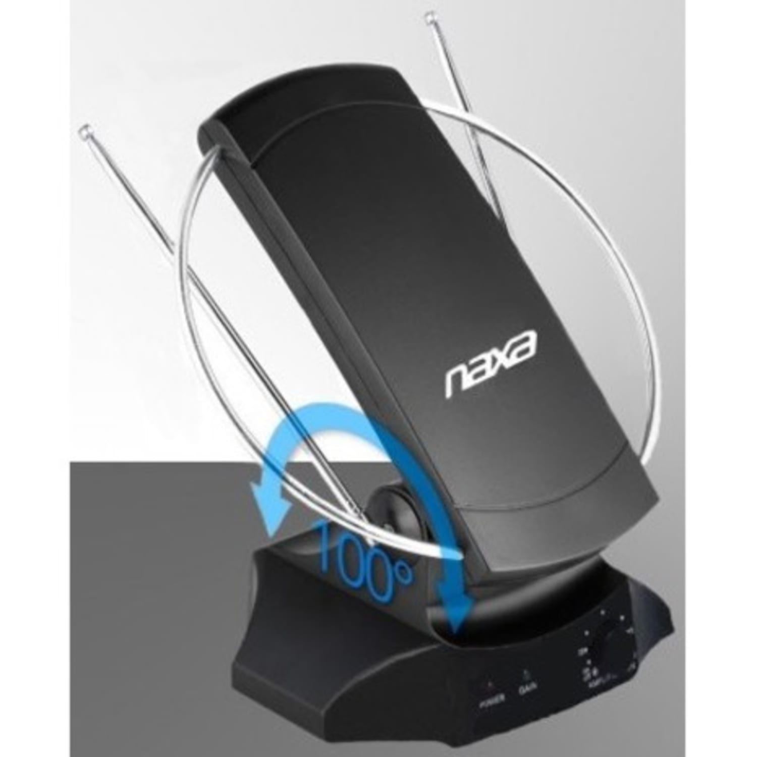 Naxa High Powered Amplified Antenna Suitable For HDTV and ATSC Digital Television - Range - UHF, VHF, FM - NAA308 - Image 3