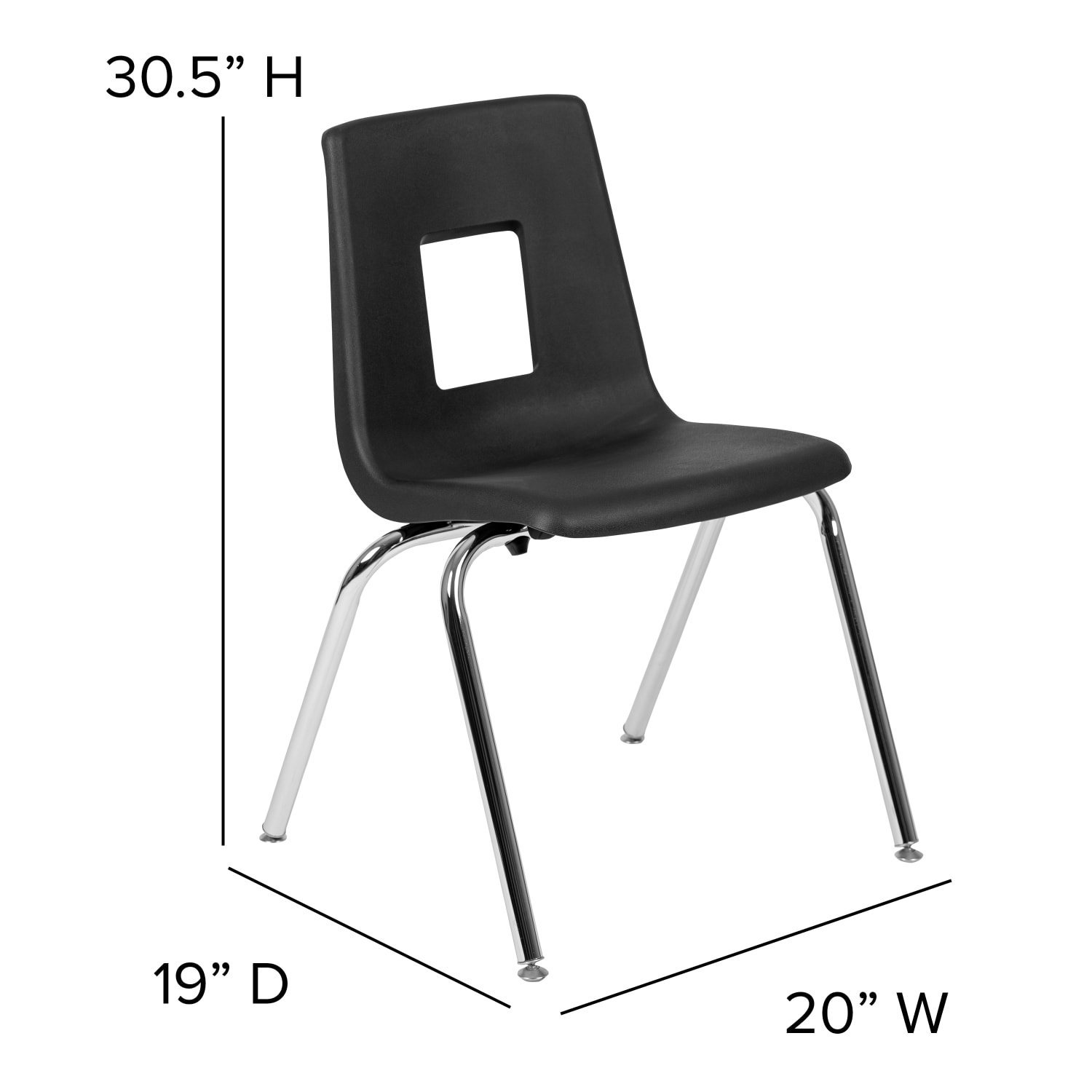 Flash Furniture Mobile 60in Circle Wave Flexible Laminate Activity Table Set With 18in Student Stack Chairs Gray PopularChairscom