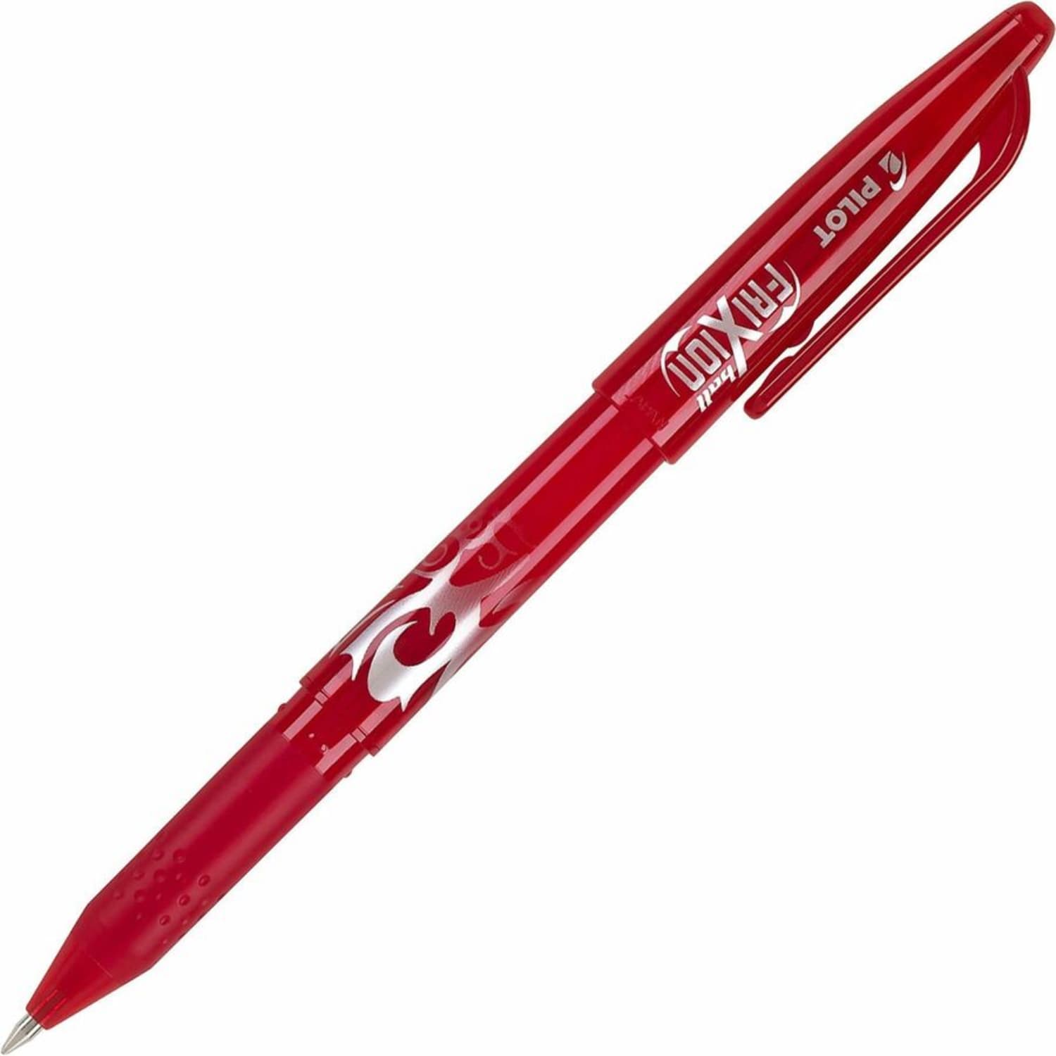 Pilot FriXion Ball Erasable Gel Pens, Pack of 12, Fine Point, 0.7 mm, Red Barrel, Red Ink - Image 3