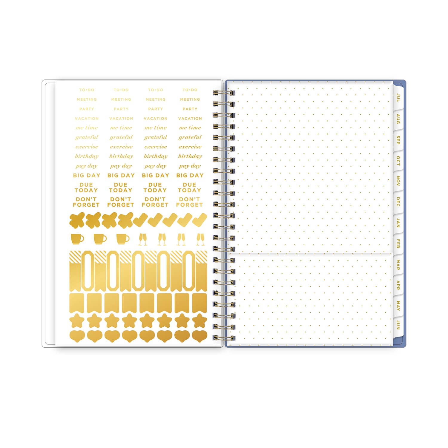 Planning Calendar DD Climbing Floral Blush CYO 5x8 AY26-27 - Image 5