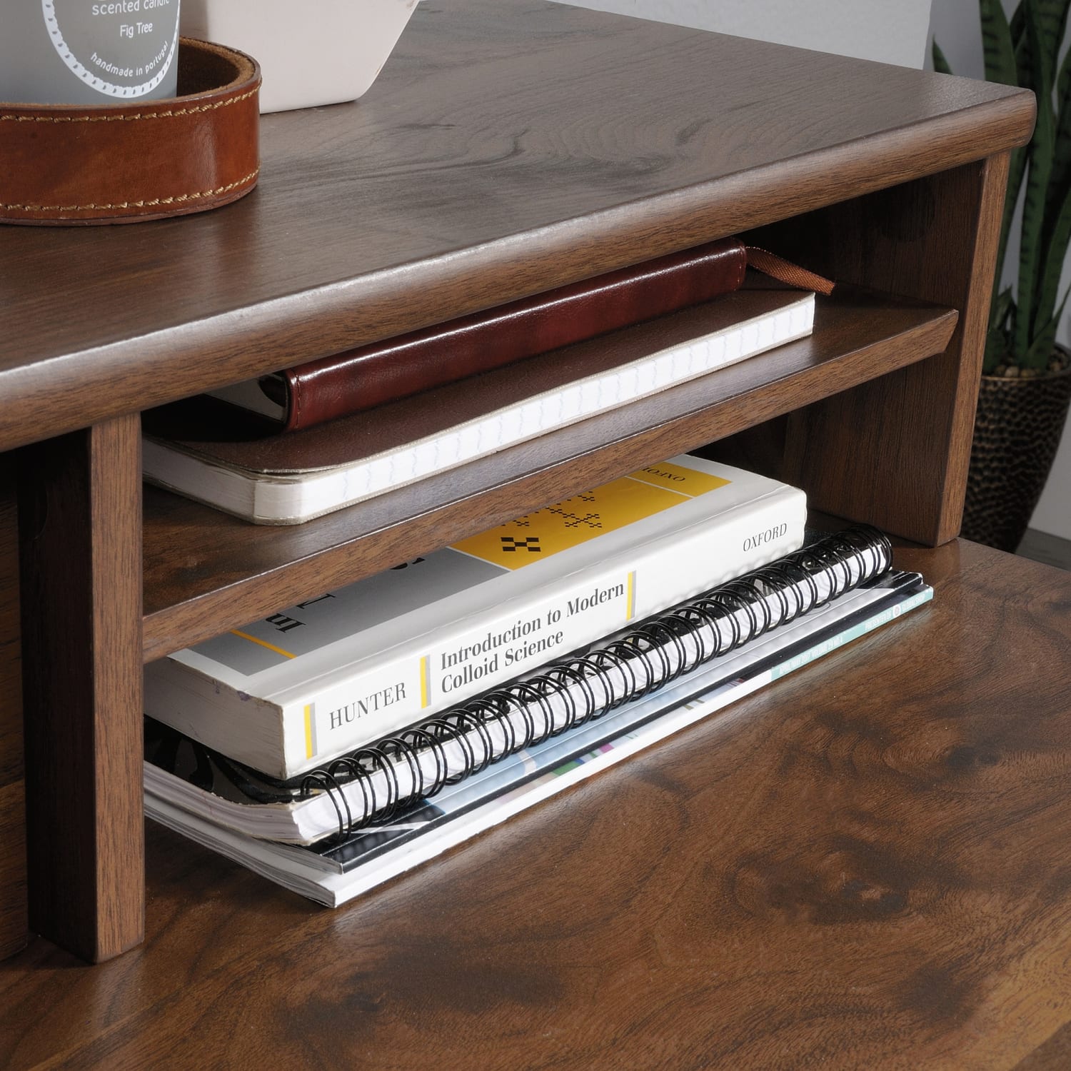 Sauder Clifford Place Organizer Hutch, Grand Walnut - Image 3