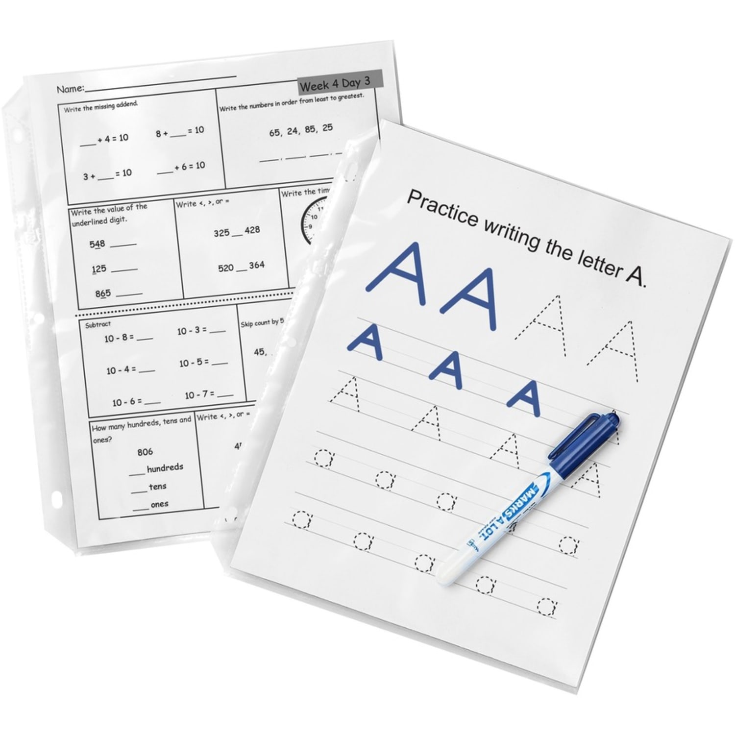Avery Non-Glare Heavyweight Sheet Protectors With Easy Load, 8-1/2in x 11in, Clear, 100 Document Protectors - Image 6