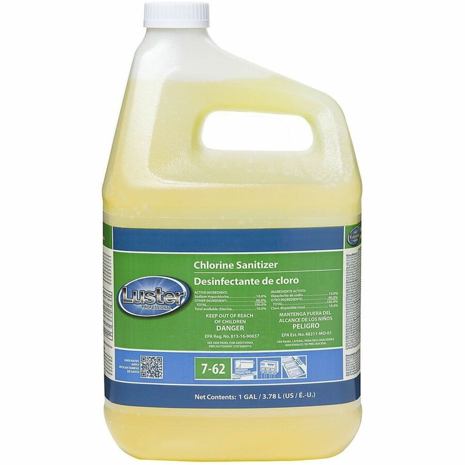 P&G Liquid Chlorine Sanitizer - 128 fl oz (4 quart) - Phthalate-free, Triclosan-free, Alkylphenol-free - Blue - 2 / Carton - Image 3