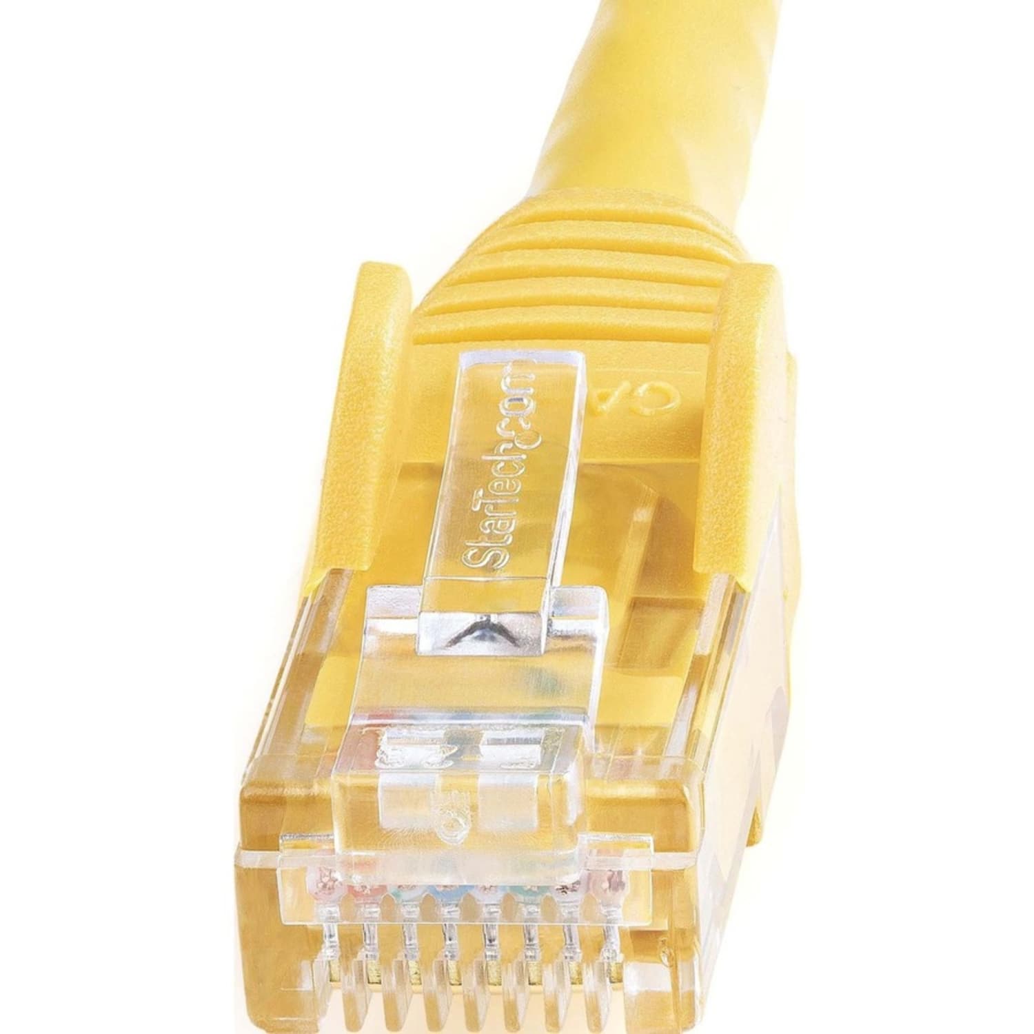 StarTech.com 50ft CAT6 Ethernet Cable - Yellow Snagless Gigabit CAT 6 Wire - 50ft Yellow CAT6 up to 160ft - N6PATCH50YL - Image 5