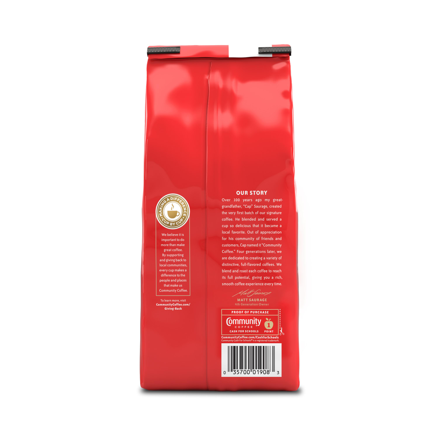 Community Coffee Arabica Ground Coffee, Pecan Praline, 12 Oz Per Bag, Carton Of 6 Bags - Image 6