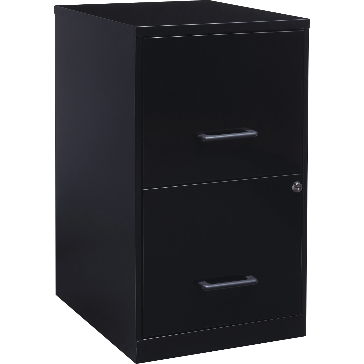 NuSparc 18inD Vertical 2-Drawer File Cabinet, Black - Image 5
