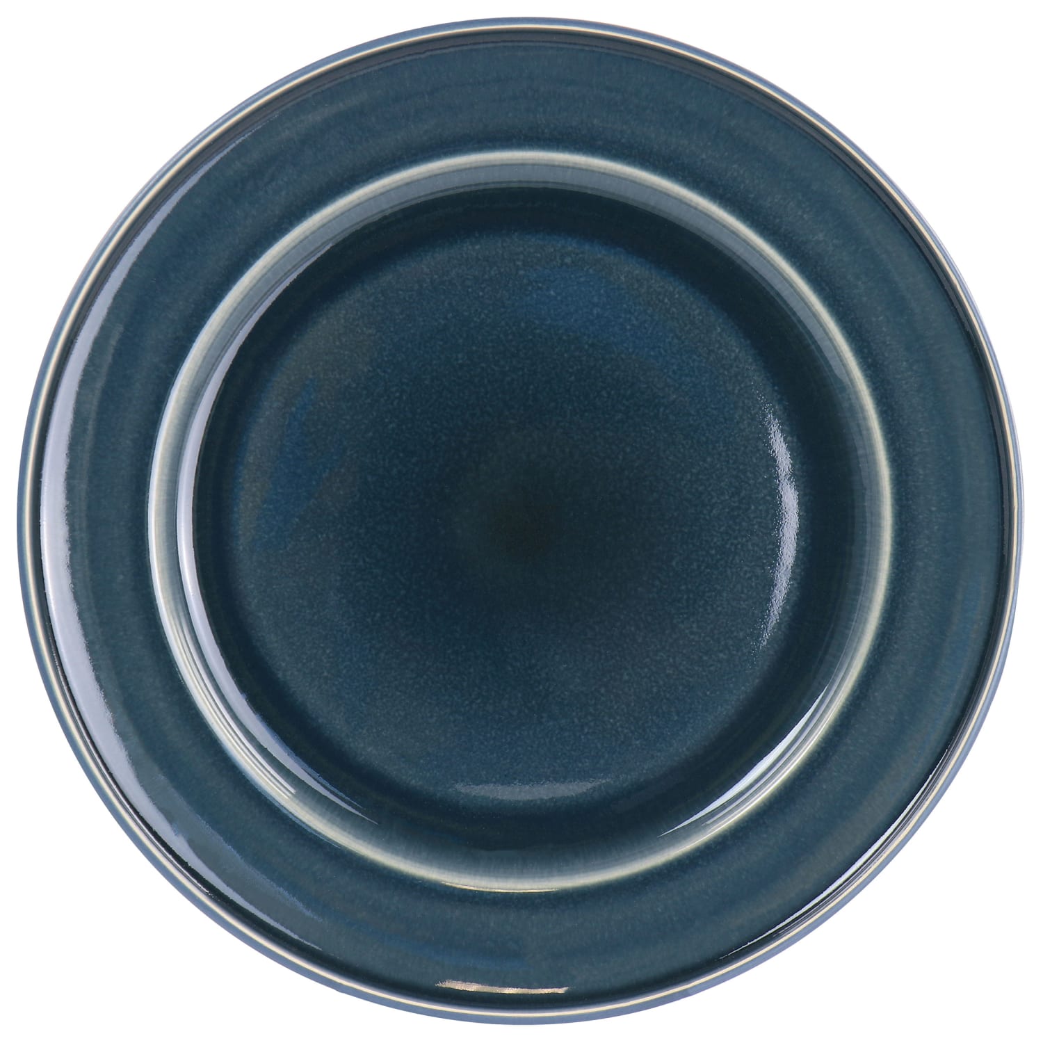 Martha Stewart Speckle Glazed 6-Piece Dinner Plate Set, 10-3/4in, Blue - Image 6