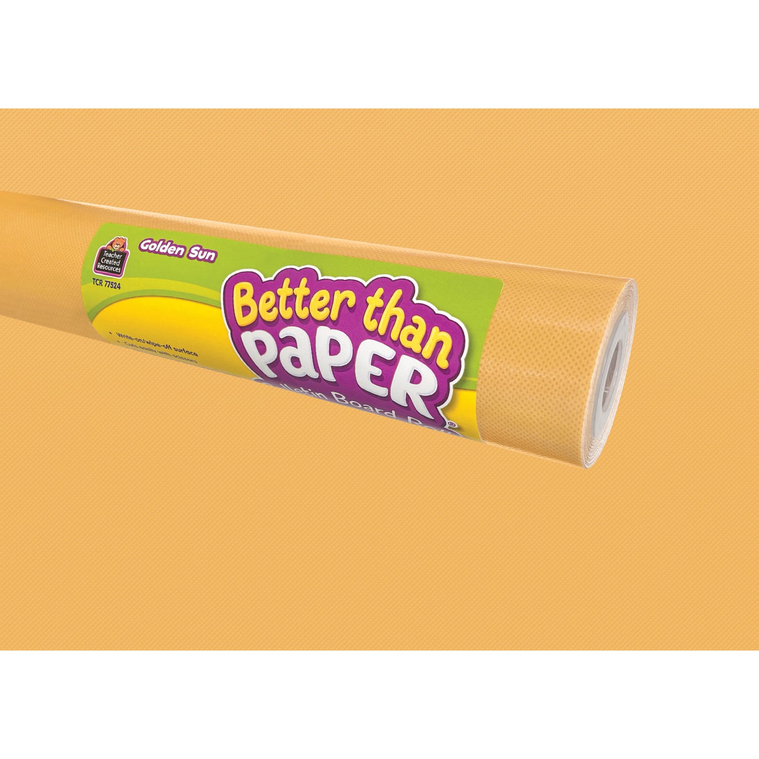 Teacher Created Resources Better Than Paper Bulletin Board Roll, 4ft x 12ft, Golden Sun, 4-Pack - Image 5