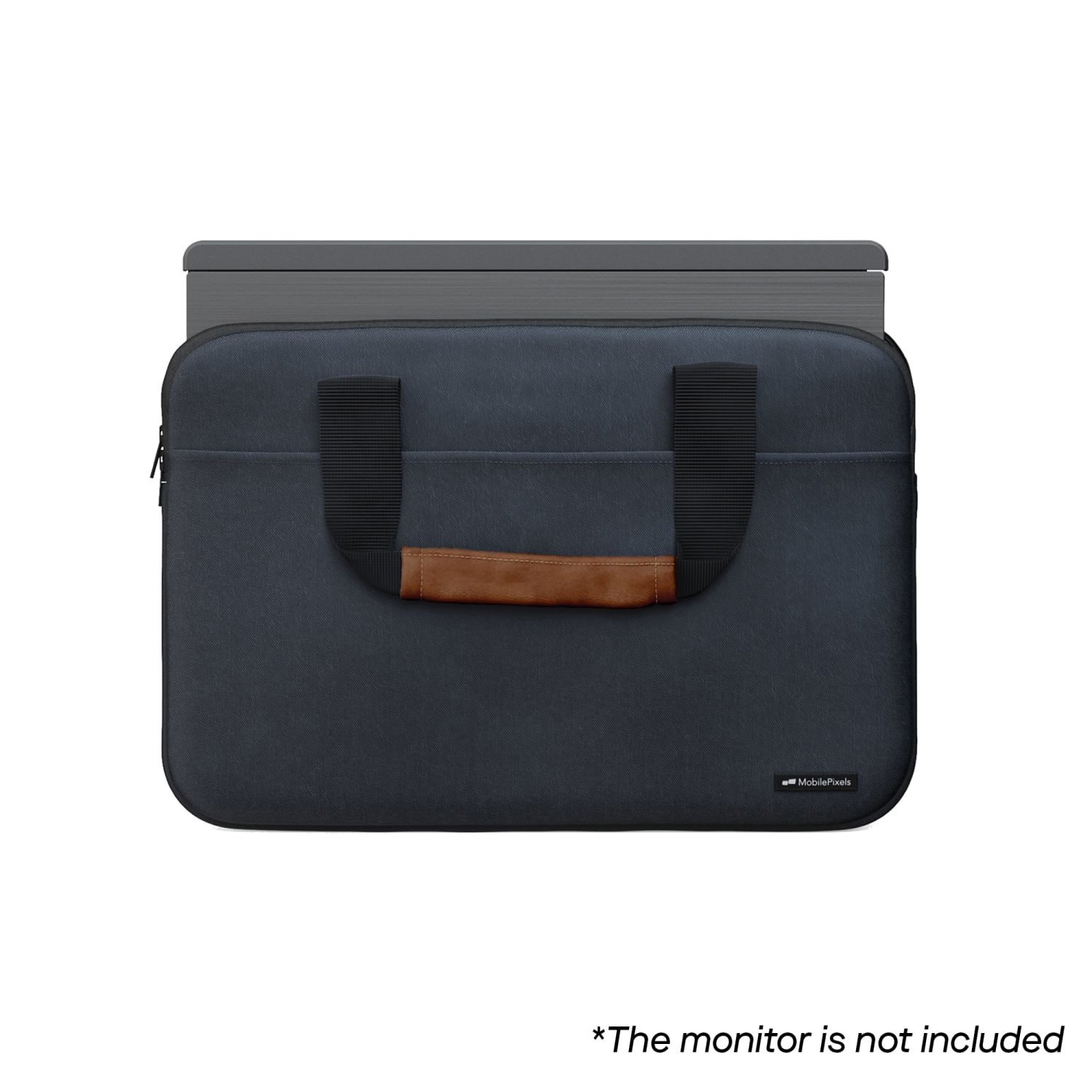Mobile Pixels Polyester 15.6in Laptop Sleeve, 12inH x 17inW x 1inD, Blue - Image 5